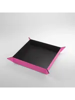 Gamegenic Copy of Magnetic Dice Tray - Square - Black/Green