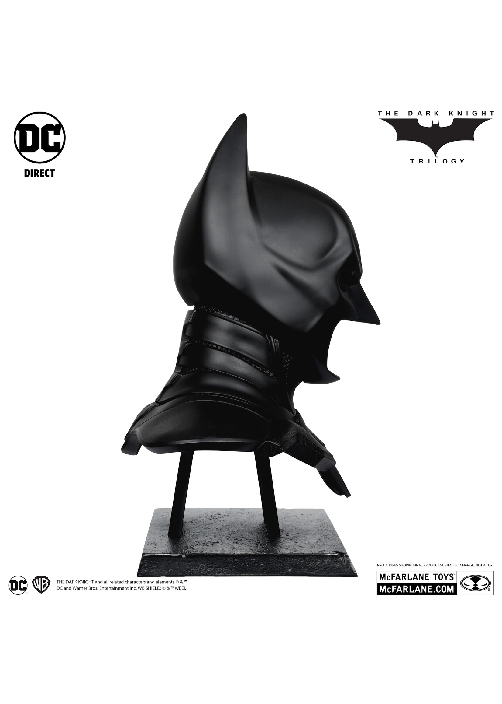 McFarlane toys Batman: The Dark Knight (2008) Cowl Replica 1:1 Scale
