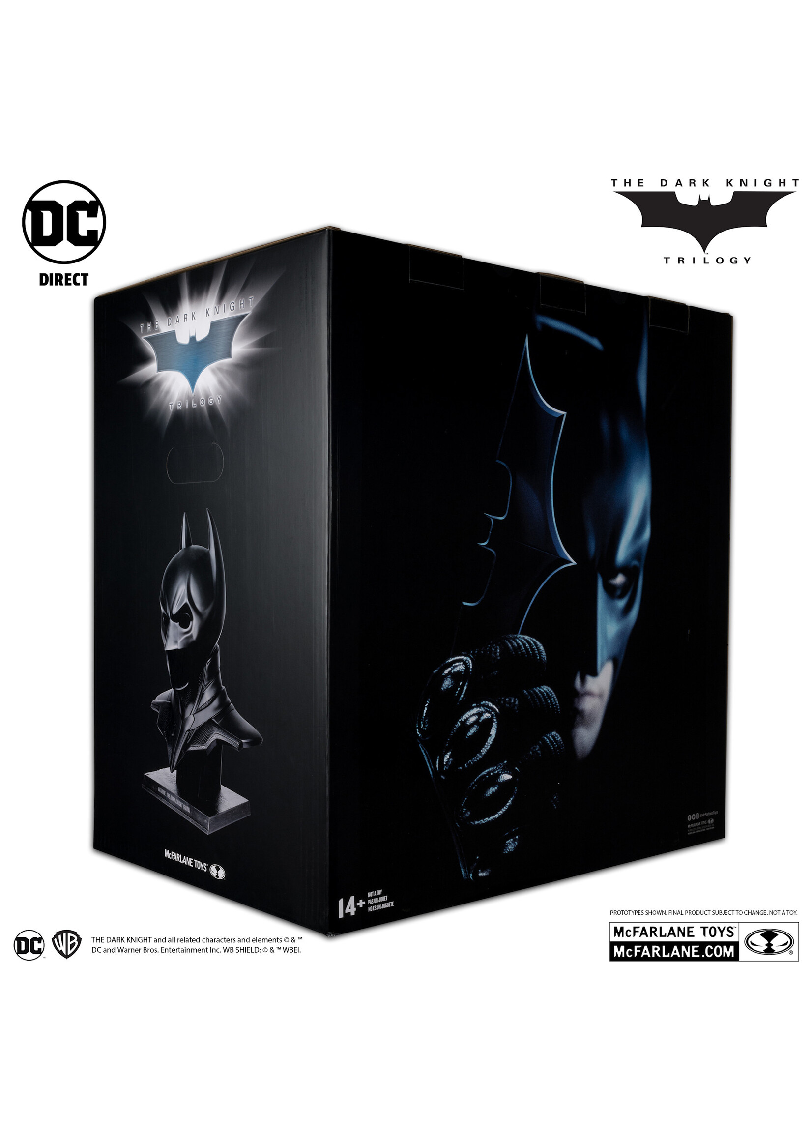 McFarlane toys Batman: The Dark Knight (2008) Cowl Replica 1:1 Scale