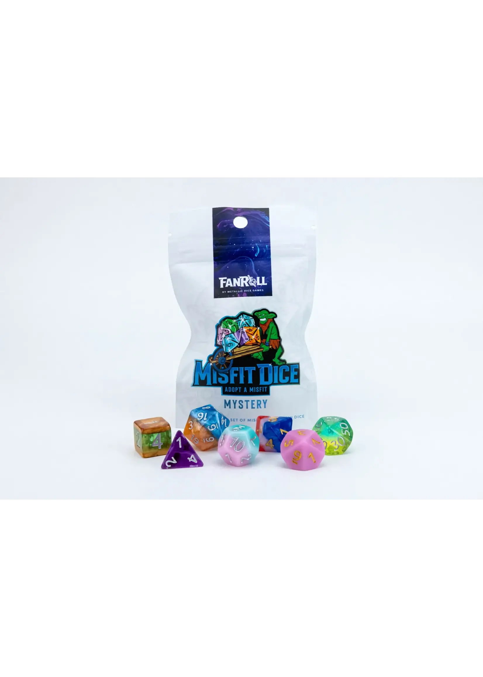 FanRoll Mystery Misfit 7pc Set: 16mm Resin