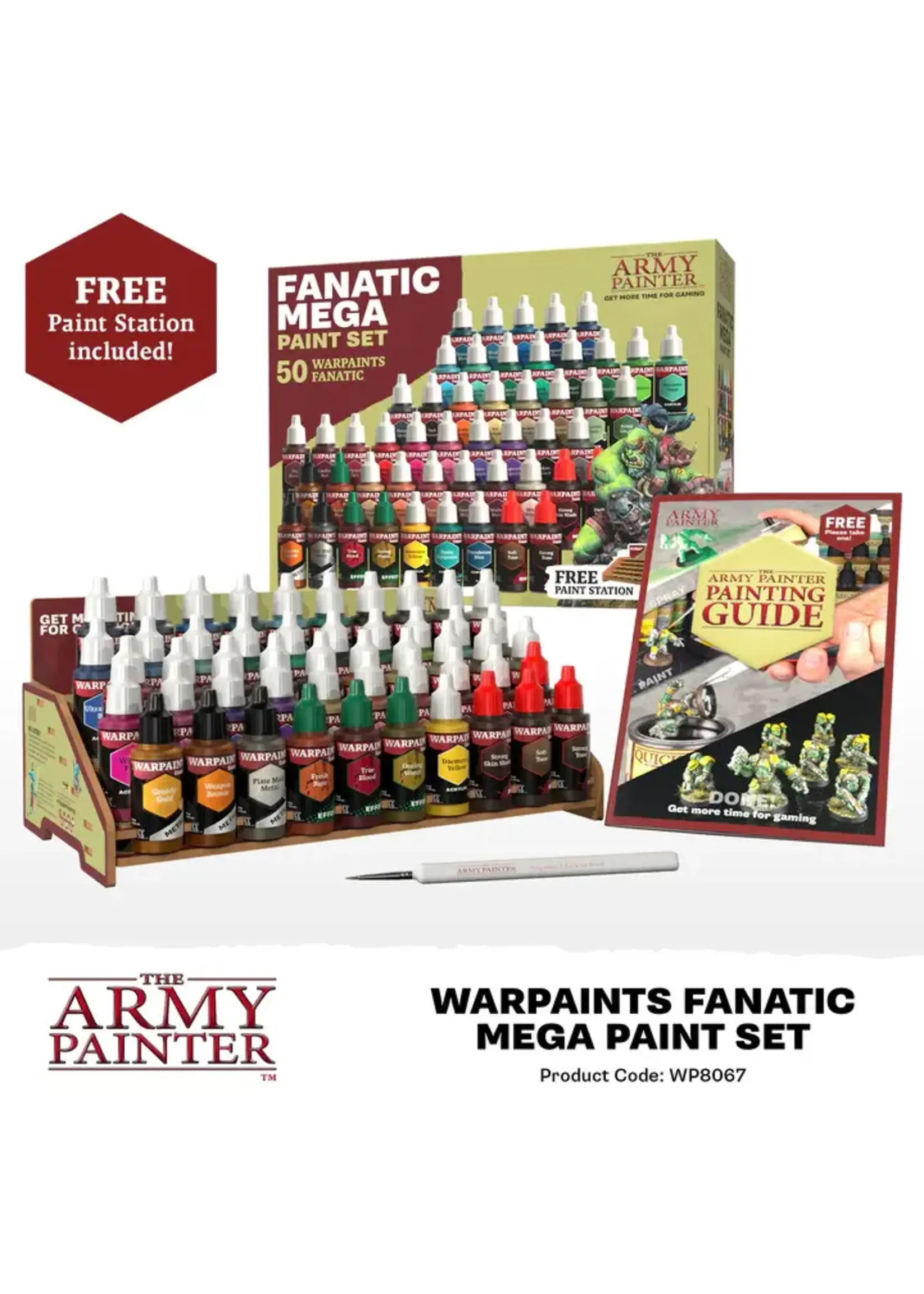 The Army Painter Army Painter: Warpaints Fanatic: Mega Paint Set (EN)