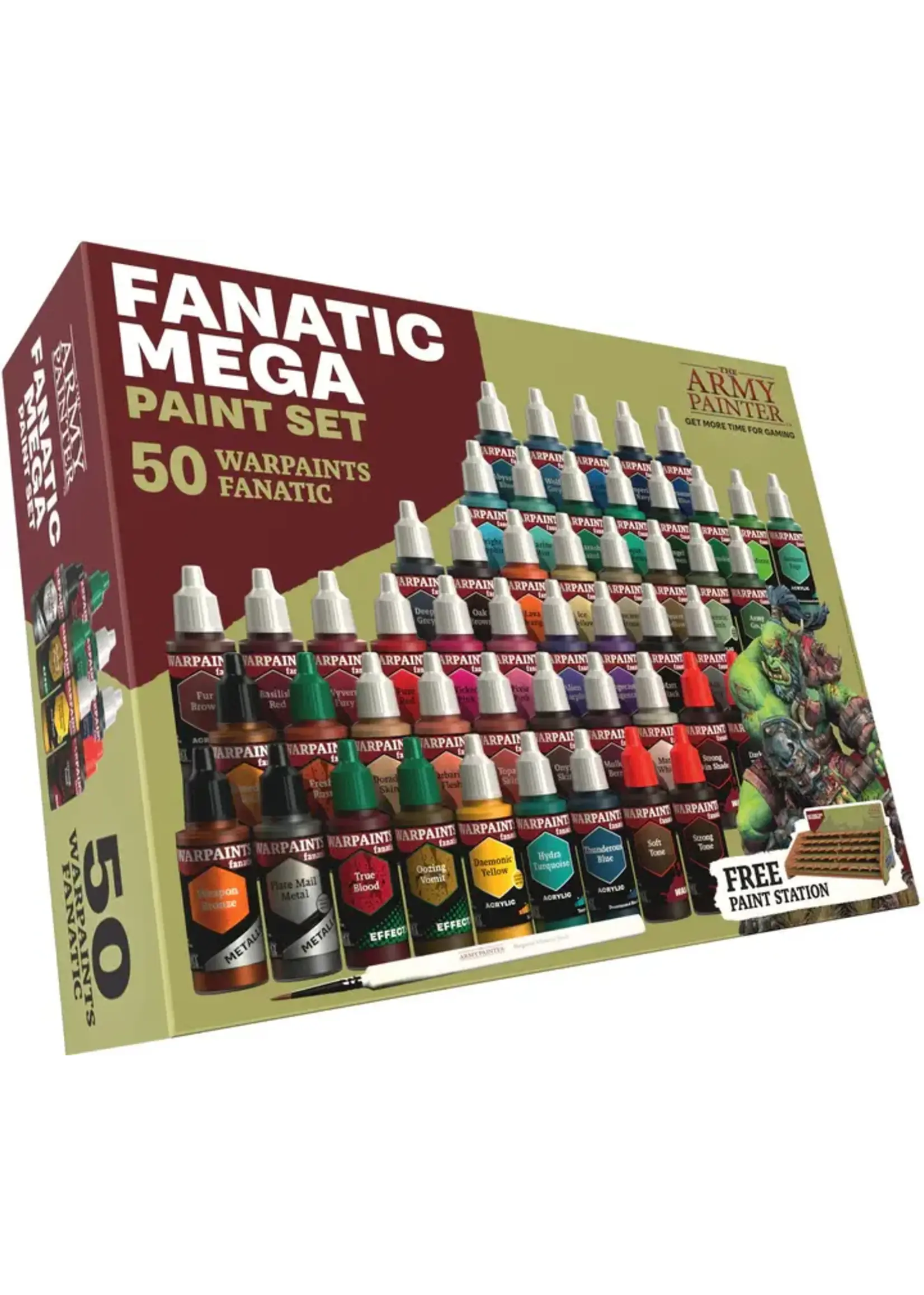 The Army Painter Army Painter: Warpaints Fanatic: Mega Paint Set (EN)