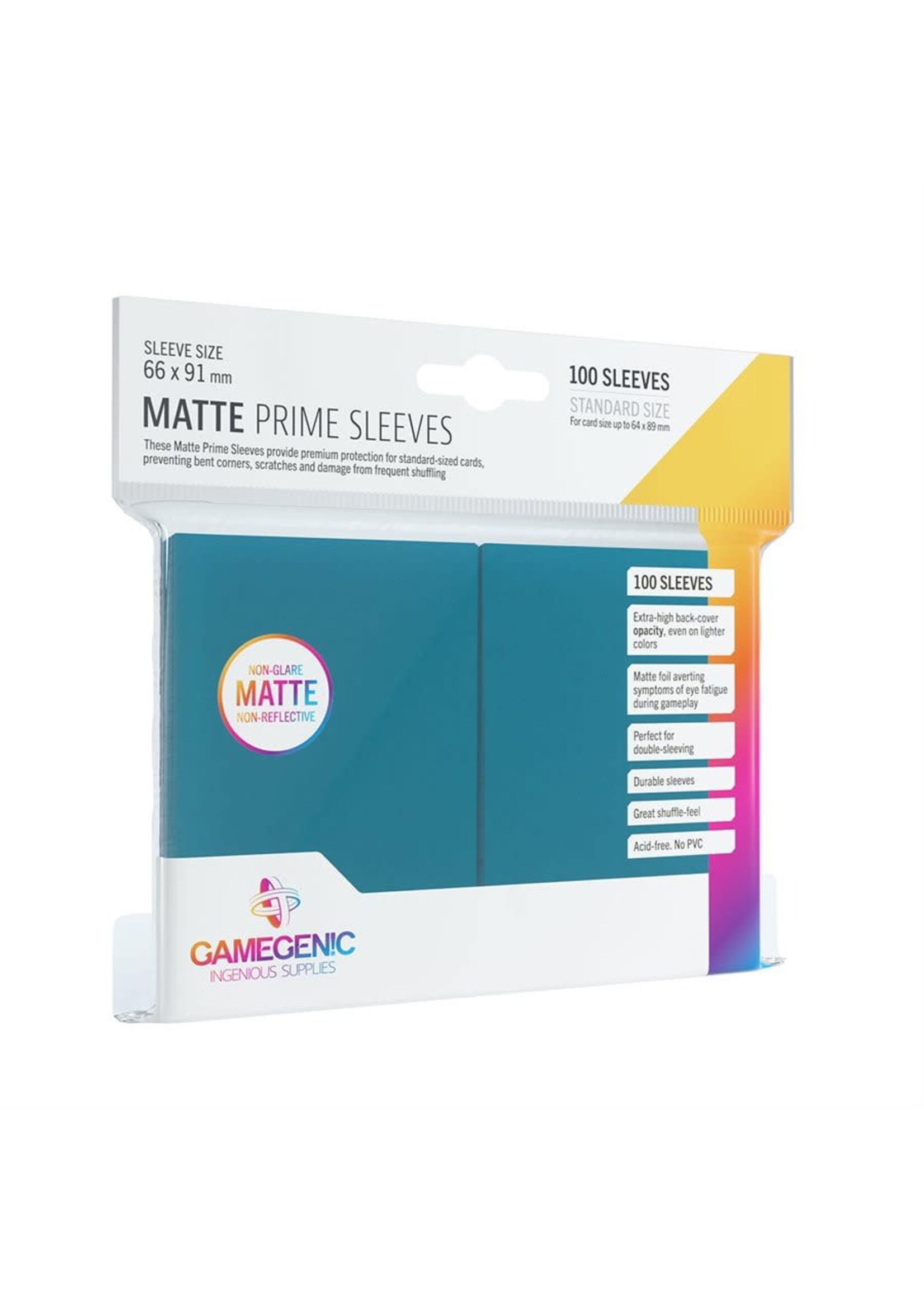Gamegenic Copy of Gamegenic: Matte Prime Sleeves: Purple (100) (ML)