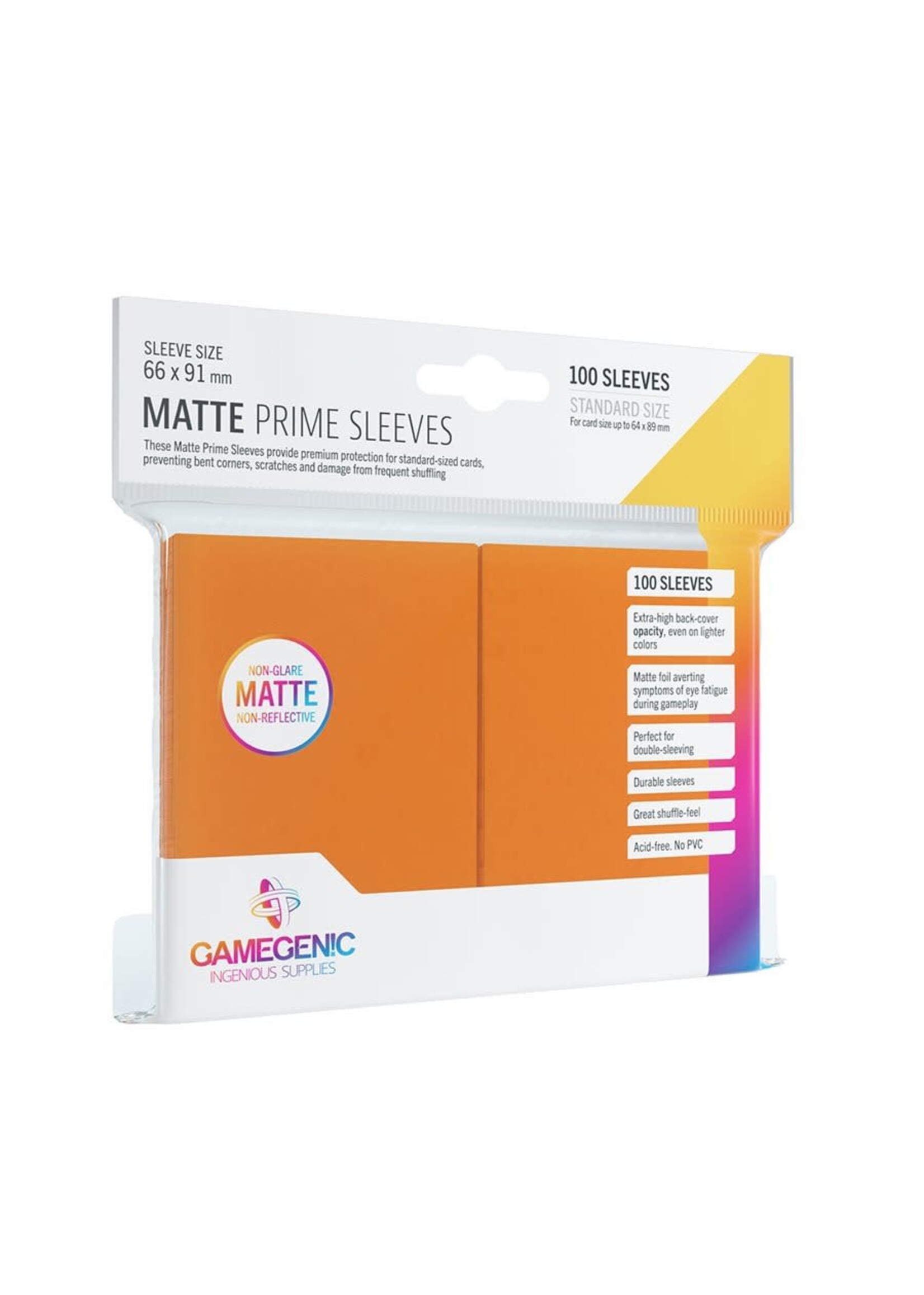 Gamegenic Copy of Gamegenic: Matte Prime Sleeves: Lime (100) (ML)