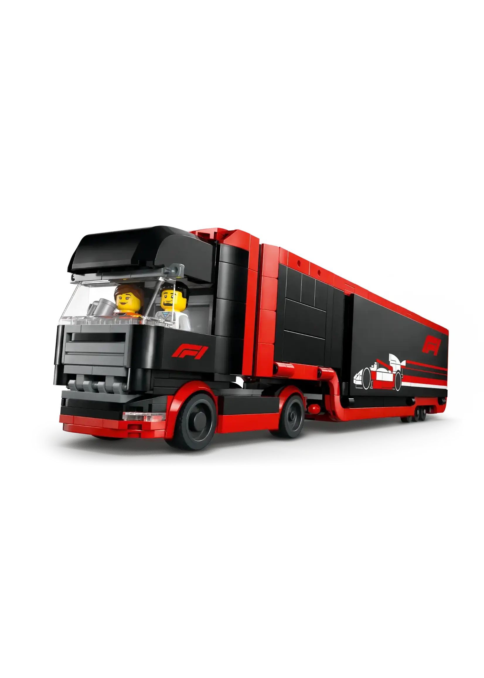 LEGO F1® Truck with RB20 & AMR24 F1® Cars - 60445