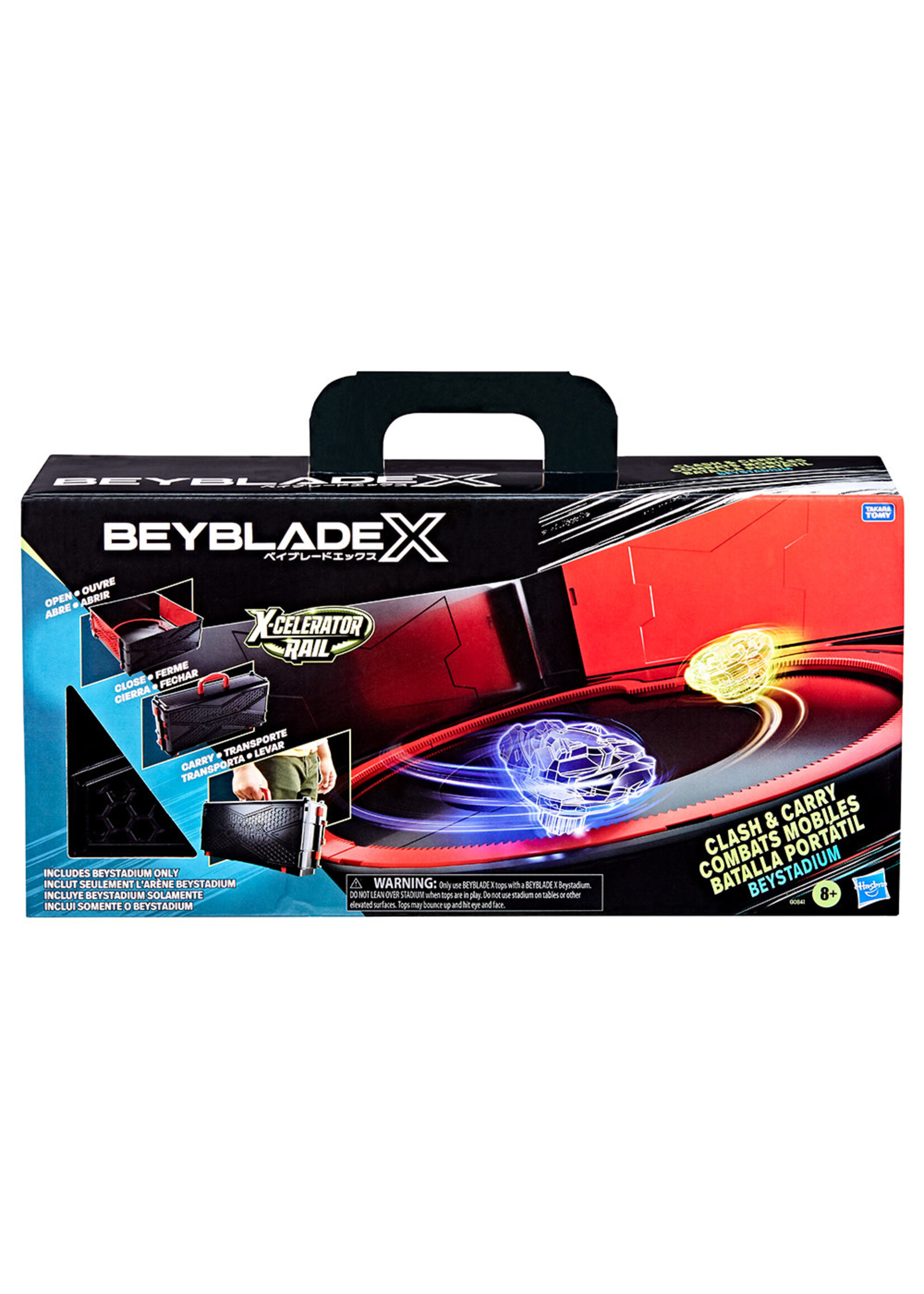 Hasbro Beyblade X Arène de Combats Mobiles Beystadium