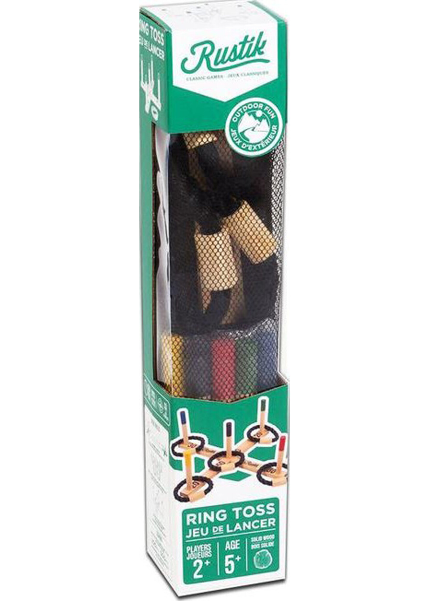 Rustik Jeu d’anneaux à lancer – Ring Toss