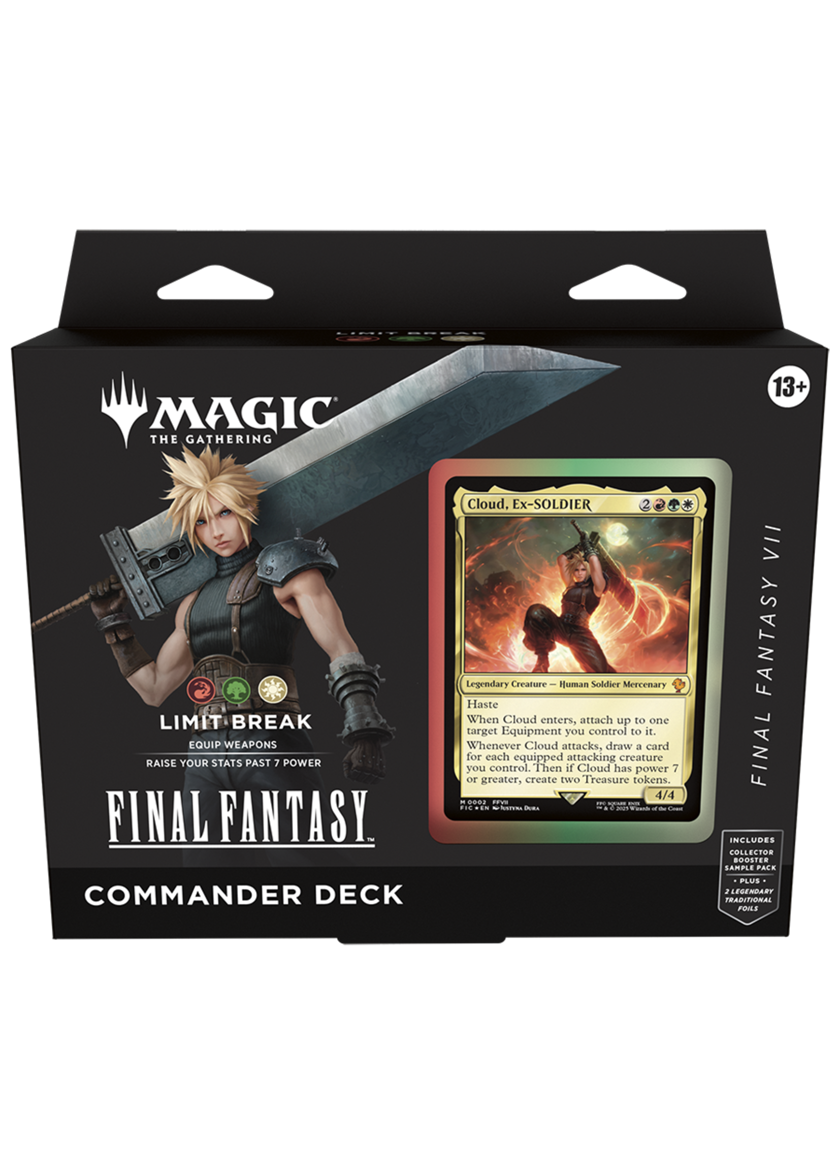 Magic the Gathering FINAL FANTASY: Commander - Commander Deck - VII Limit Break