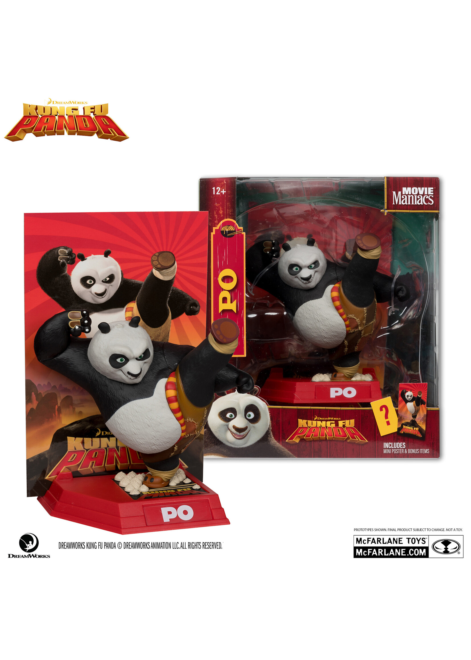 McFarlane toys Po (Kung Fu Panda)