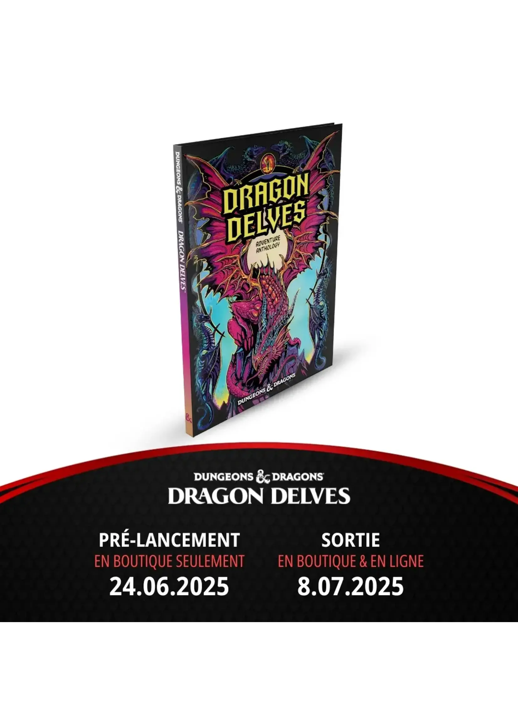 Dungeons & Dragons Dungeons & Dragons: 5E - Dragon Delves - Alt. Cover (HC) (EARLY ACCESS)