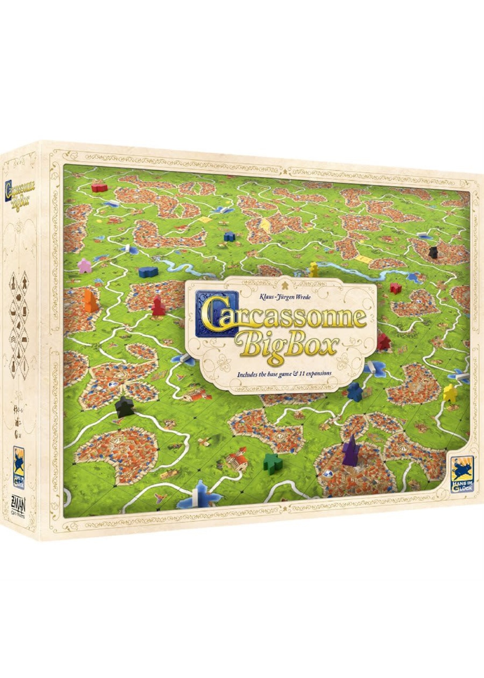 z-man games Copy of Carcassonne - Big Box (FR)