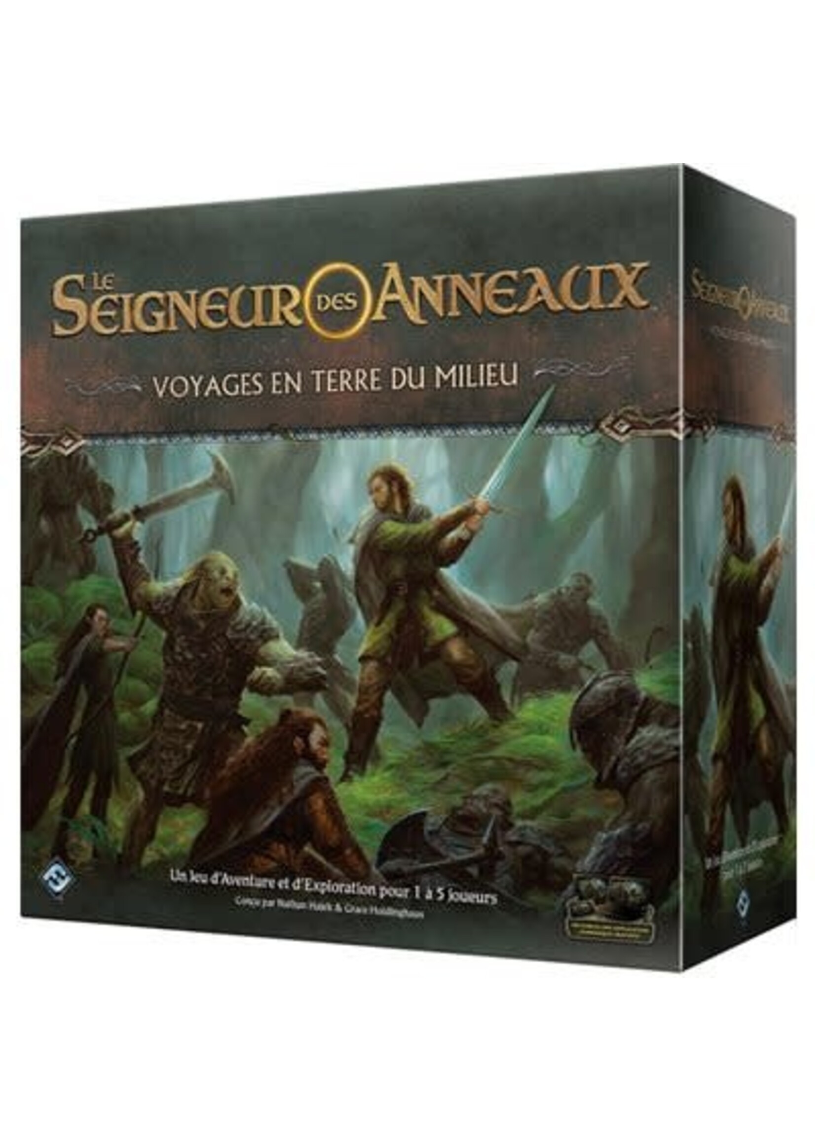 Fantasy flight games Le Seigneur des Anneaux - Voyages en Terre du Milieu (FR)