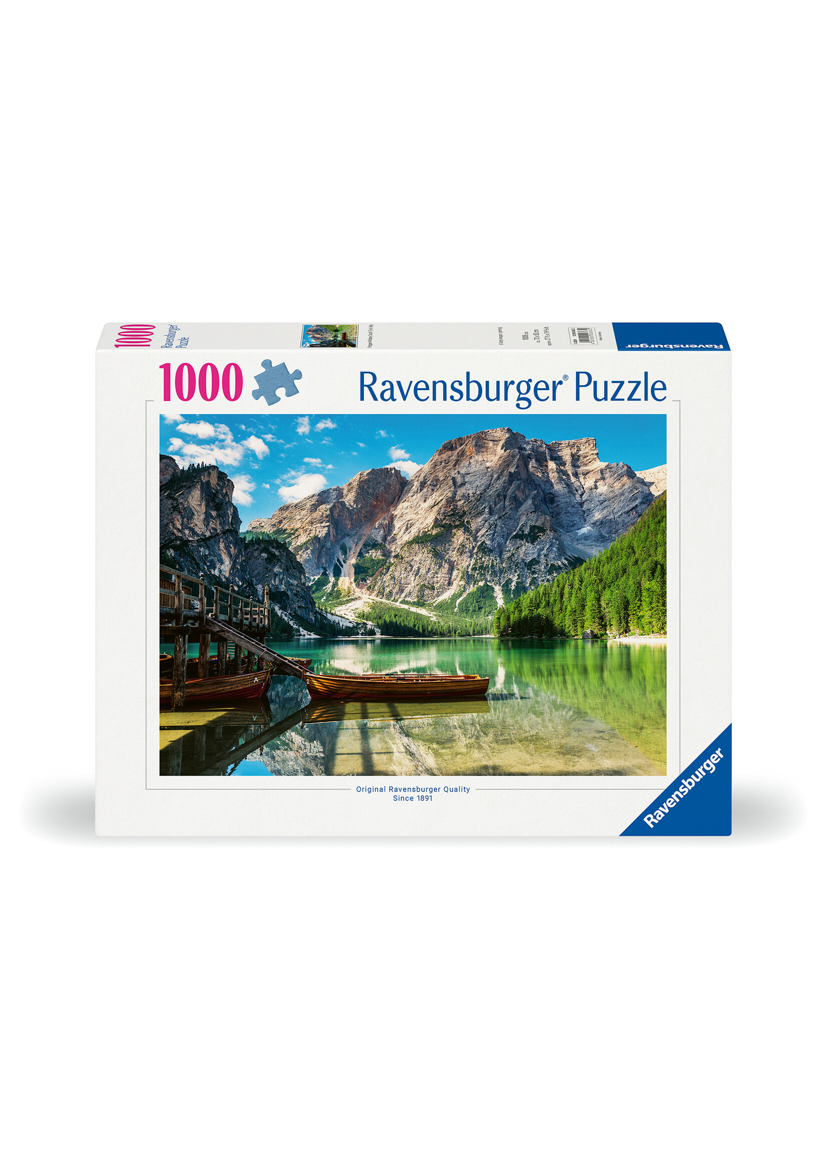 Ravensburger Pragser Wildsee, South Tyrol, Italy 1000 Pc Puzzle