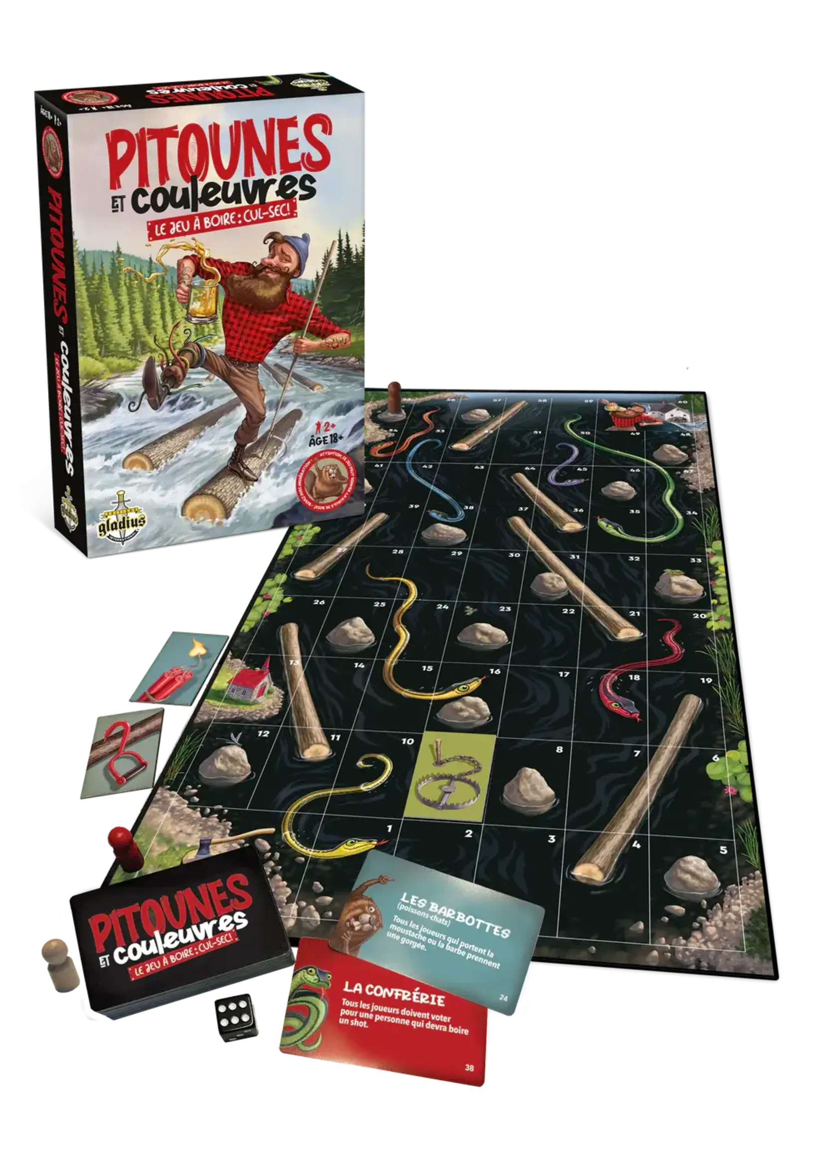 Gladius Pitounes et couleuvres