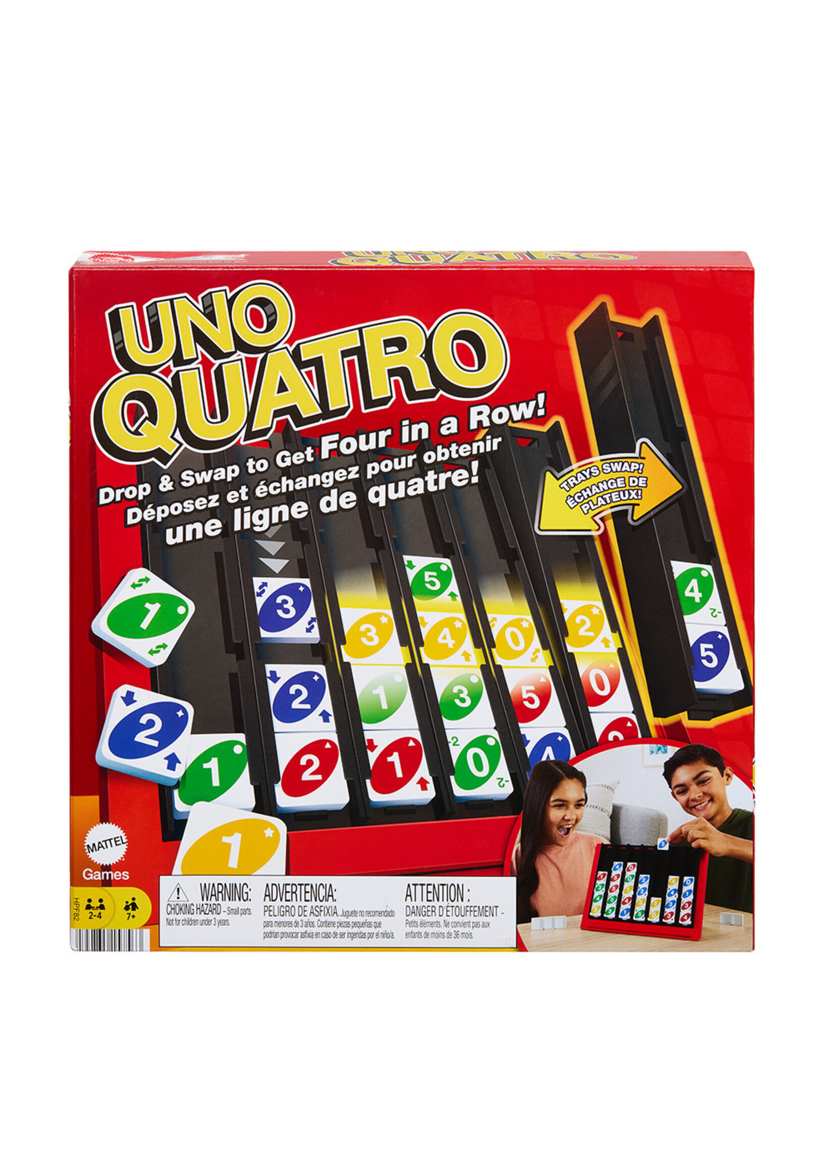 Mattel games Jeu Uno - Quatro