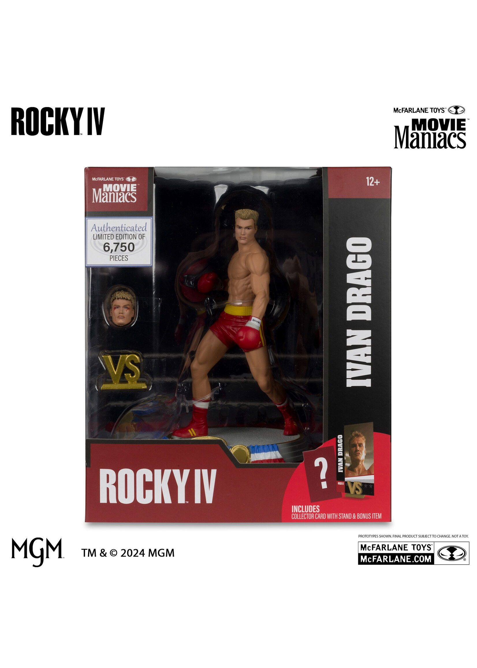 McFarlane toys McFarlane Movie Maniacs - Rocky IV - Ivan Drago