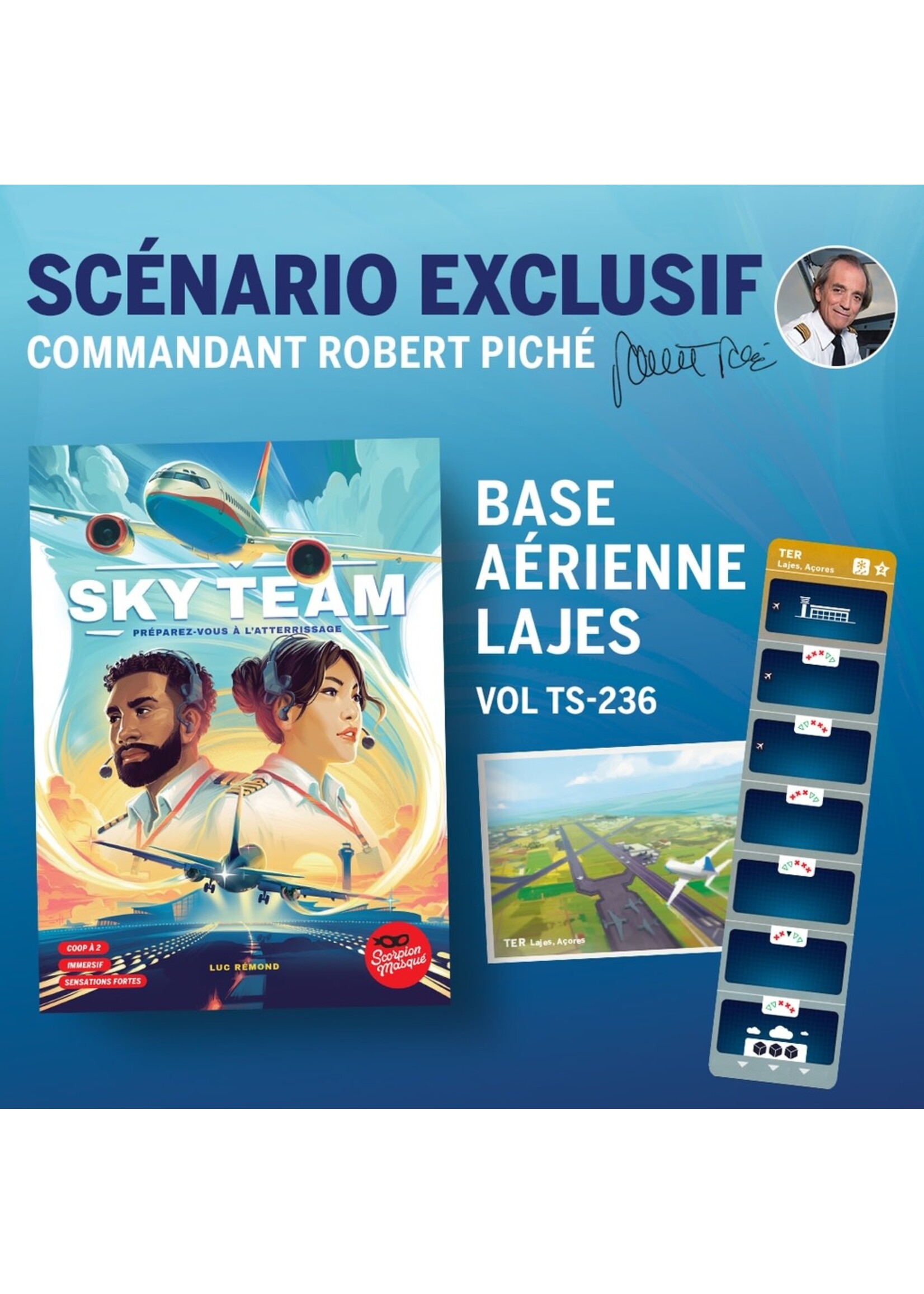 scorpion masqué Sky Team (FR)