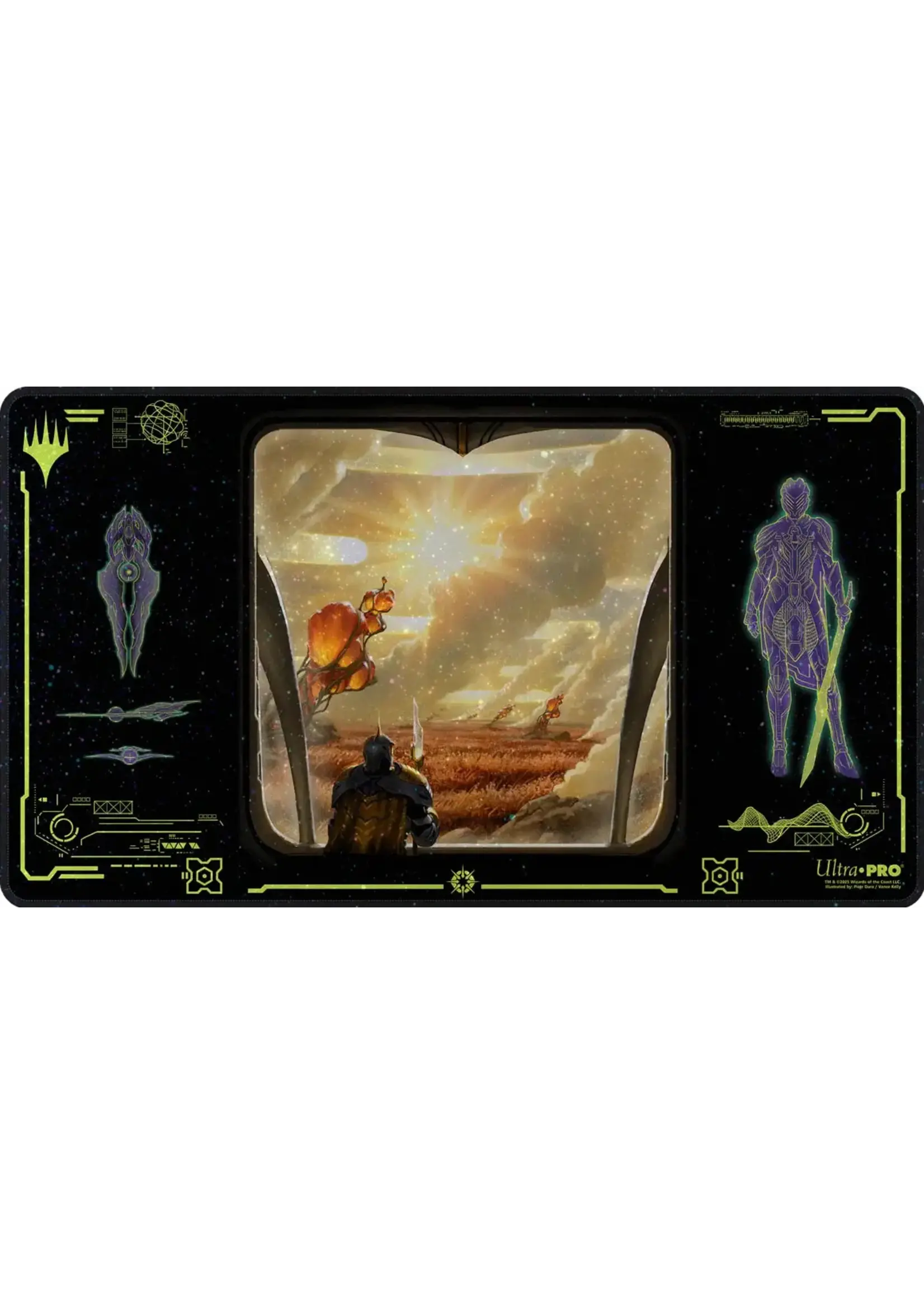 ULTRAPRO Playmat Holofoil - MTG Edge of Eternities White