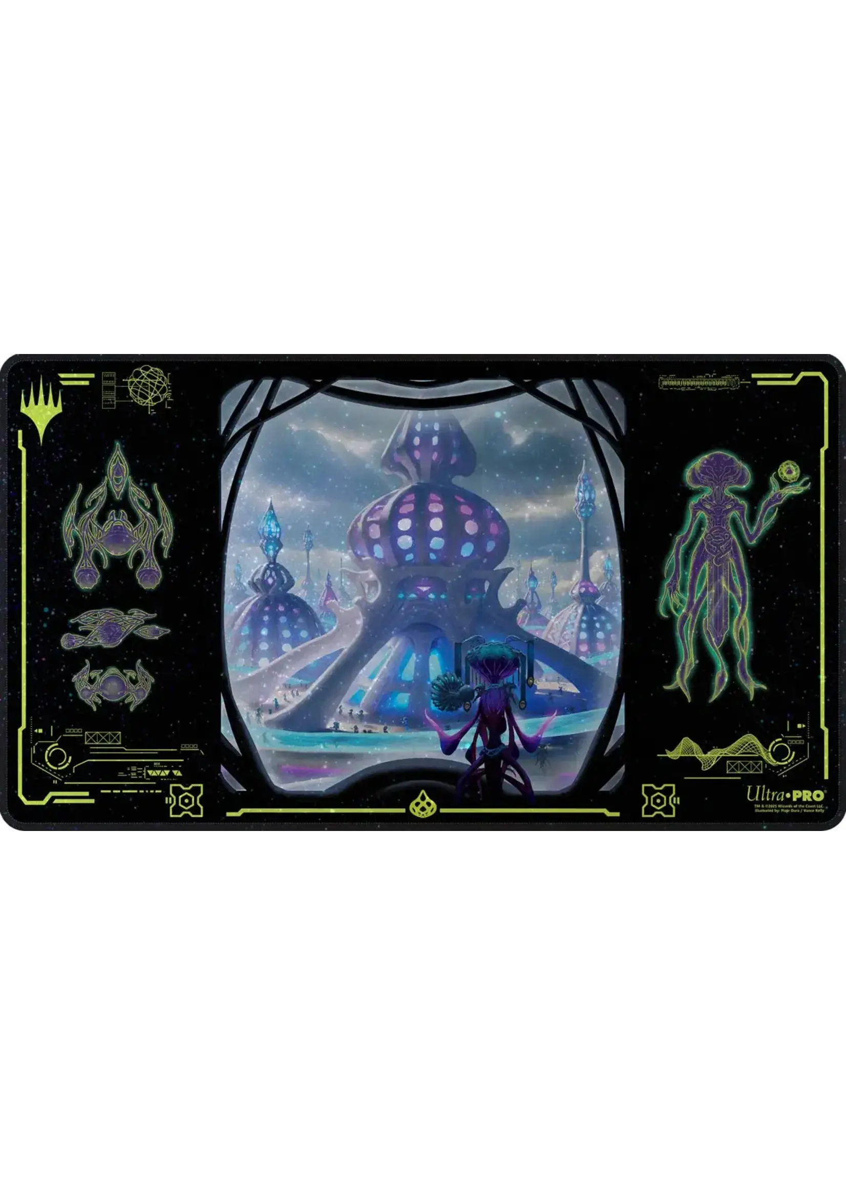 ULTRAPRO Playmat Holofoil - MTG Edge of Eternities Blue