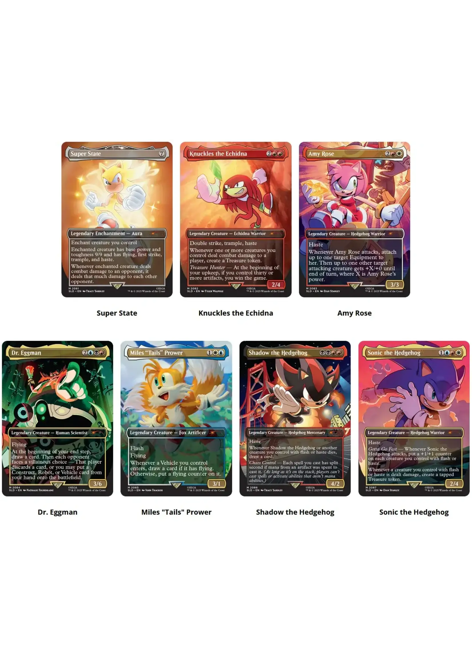 Magic the Gathering Secret Lair Drop Series - Secret Lair x Sonic: Friends & Foes (Pre-Order)