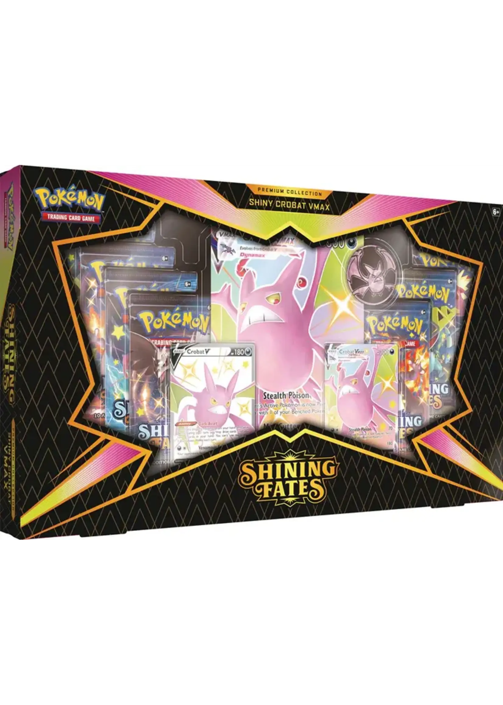 The Pokémon Company International Pokemon - Shining Fates - Premium Collection - Crobat V