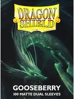 Dragon Shield Dragon Shield - 100ct Standard Size - Dual - Gooseberry Matte