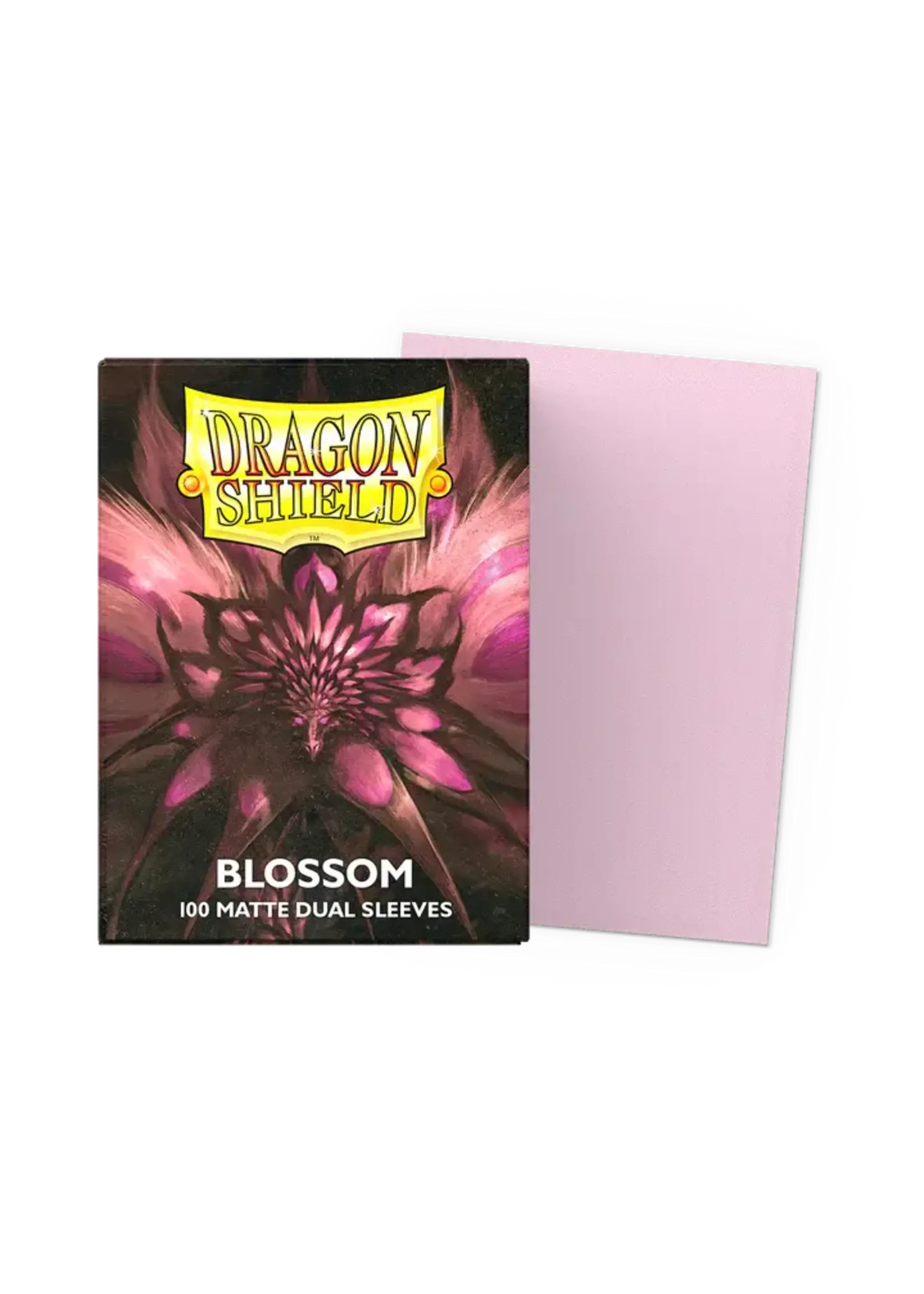 Dragon Shield Dragon Shield - 100ct Standard Size - Dual - Blossom Matte