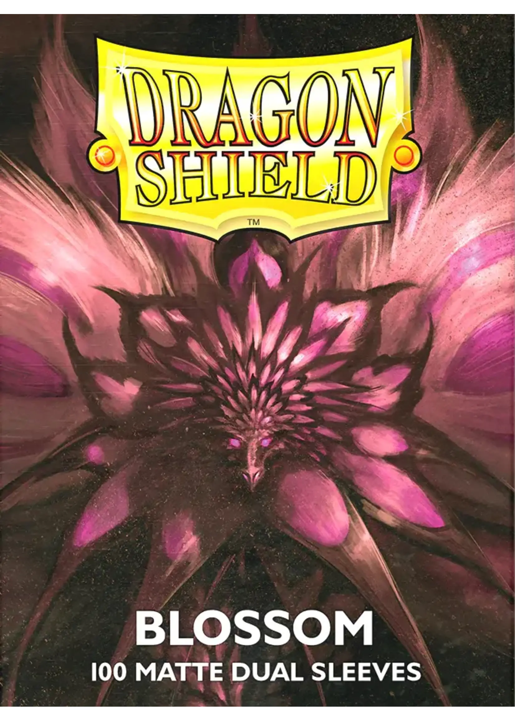 Dragon Shield Dragon Shield - 100ct Standard Size - Dual - Blossom Matte