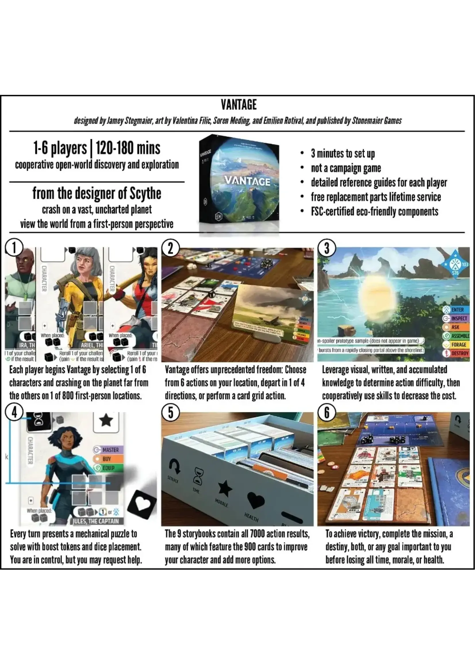 Stonemaier Games Vantage (Pre-Order)