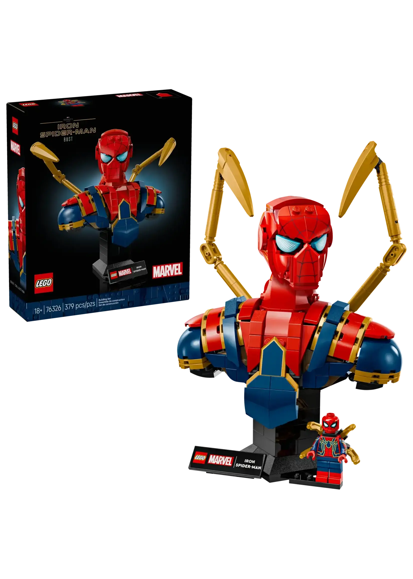 LEGO Iron Spider-Man Bust - 76326