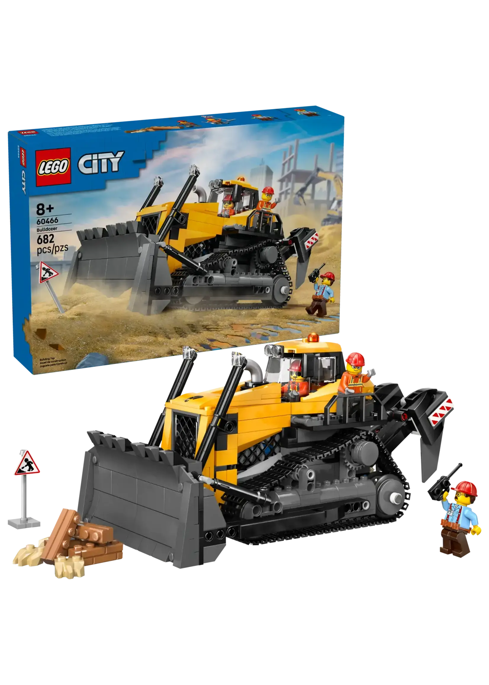 LEGO Yellow Bulldozer - 60466