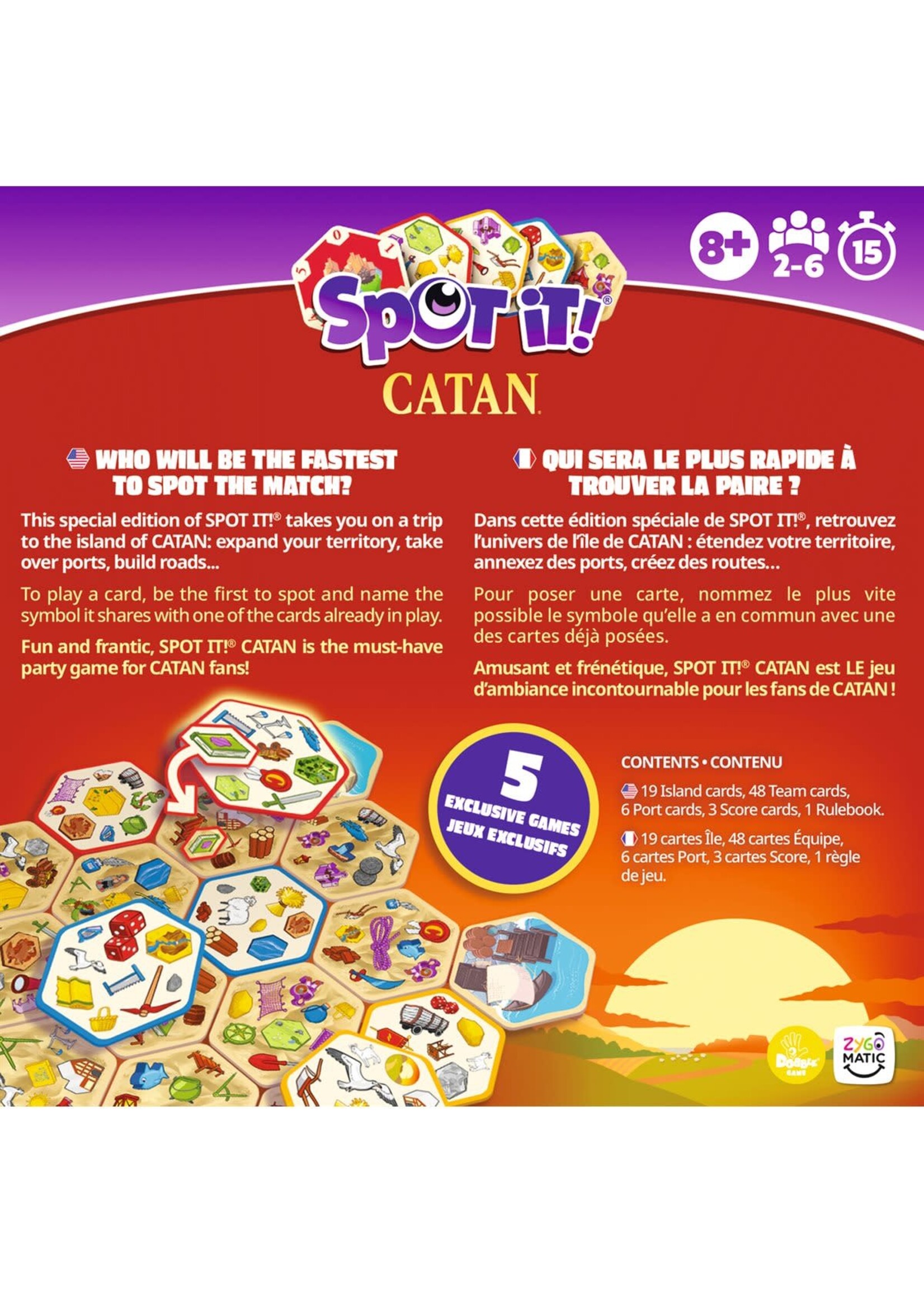 Zygo Matic Spot It! - CATAN (ML)