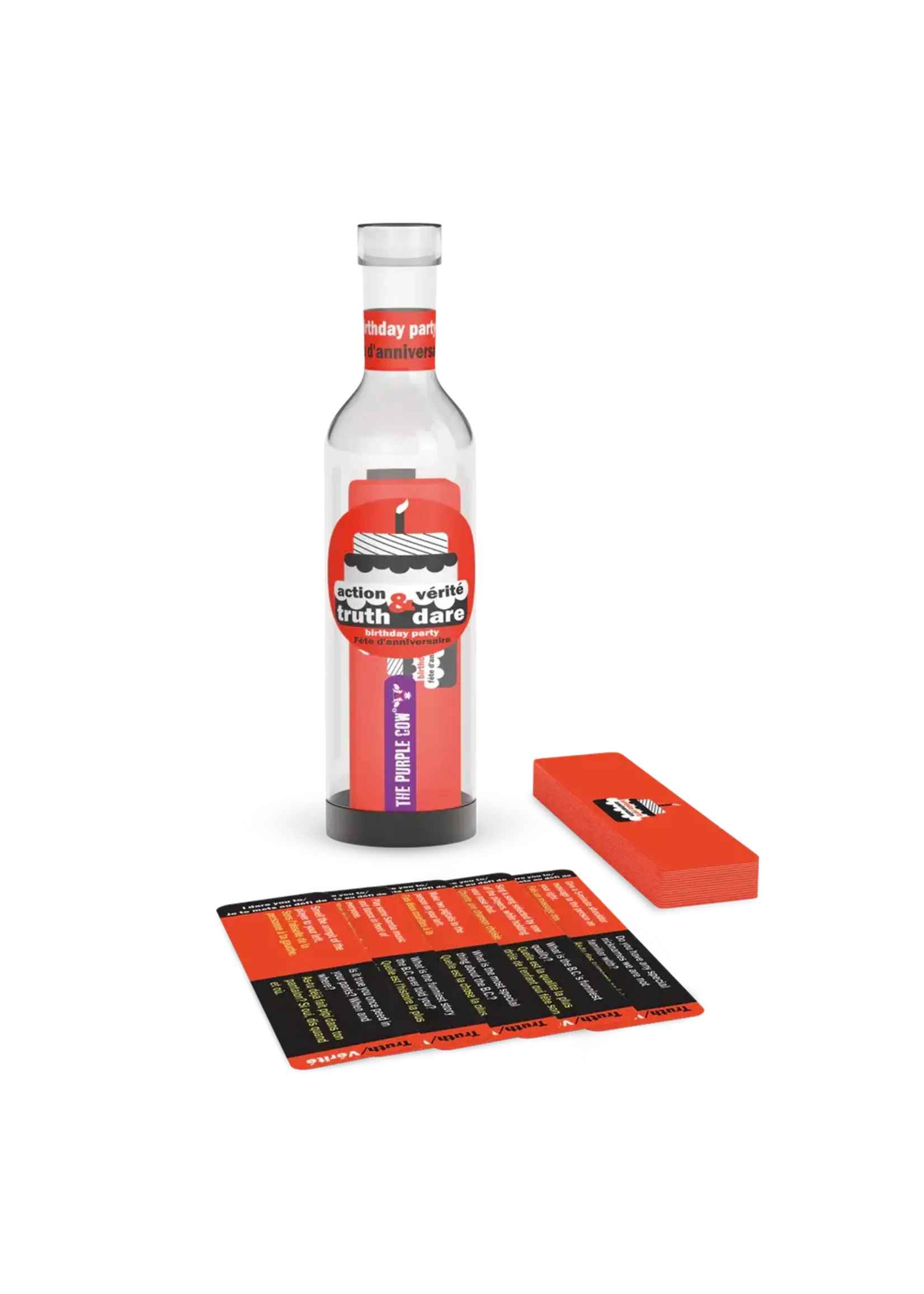 the purple cow Action & Vérité - Fête d'anniversaire