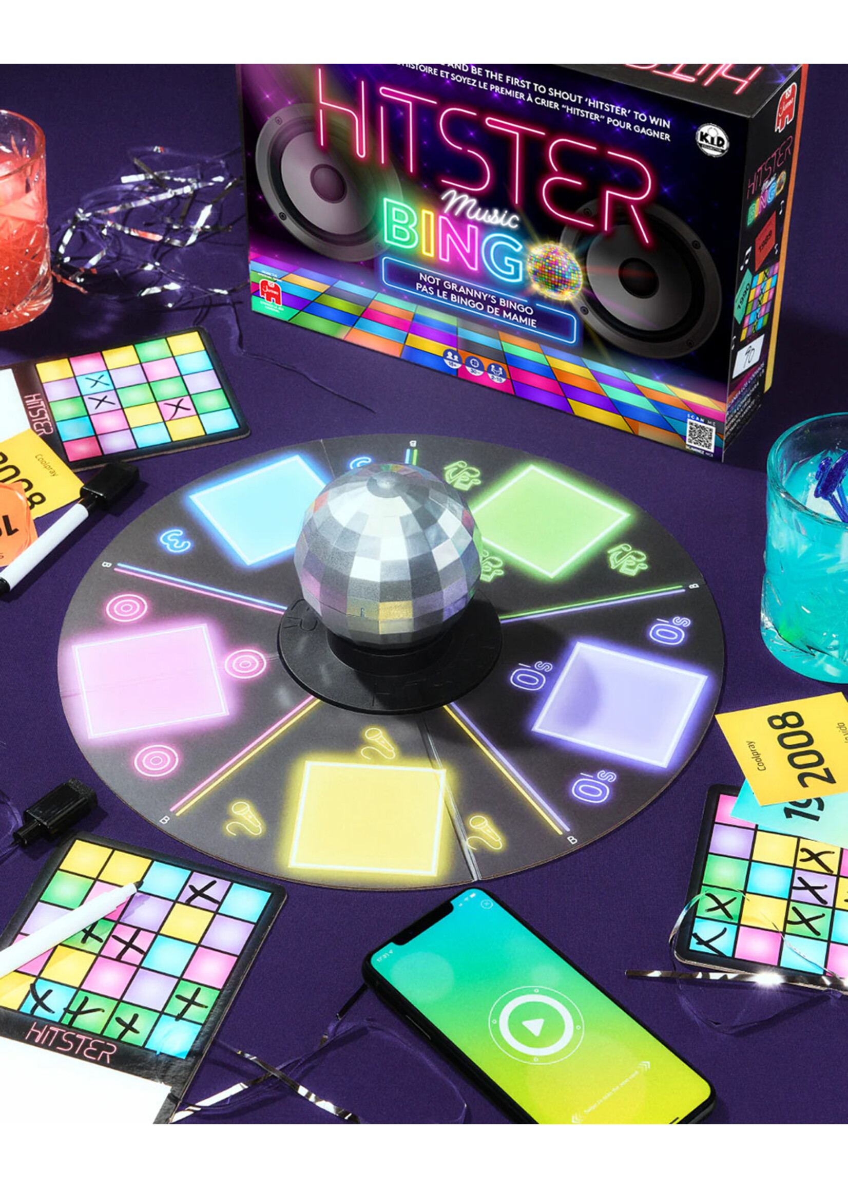 Jumbo Hitster Bingo - Jeu de party musical