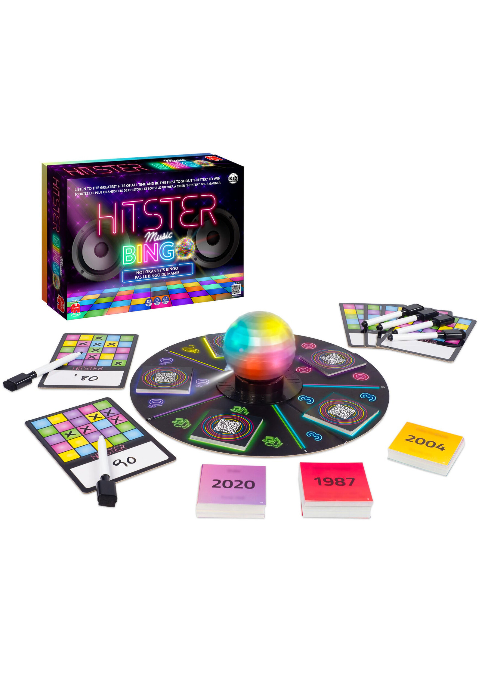 Jumbo Hitster Bingo - Jeu de party musical