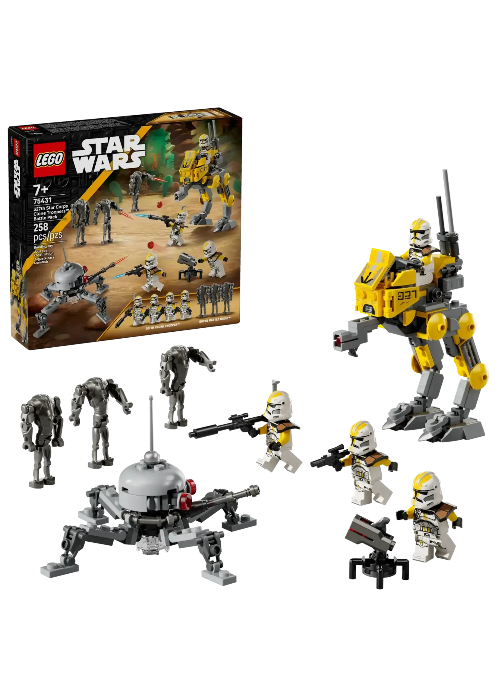 LEGO 327th Star Corps Clone Troopers™ Battle Pack - 75431