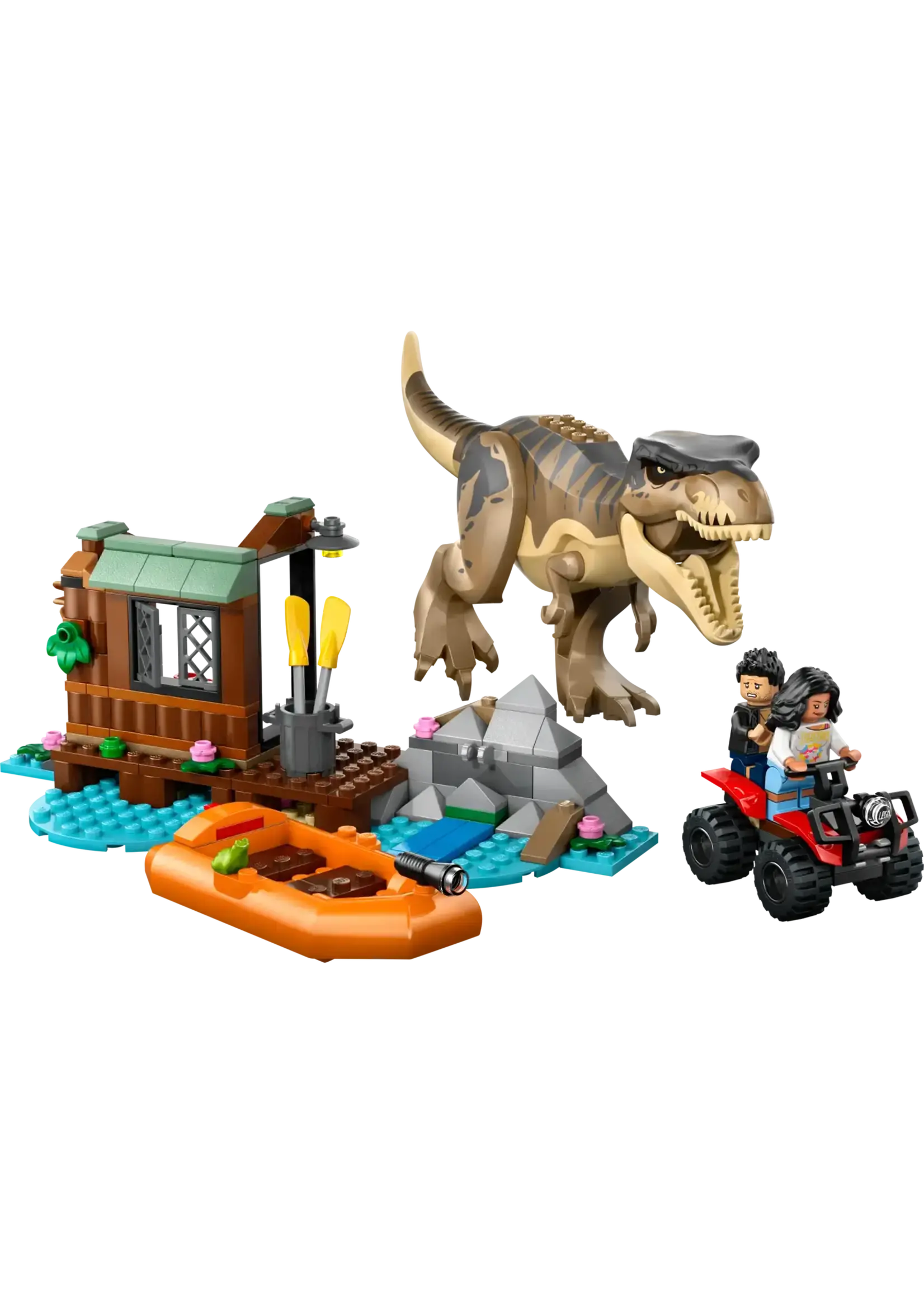 LEGO T. rex River Escape - 76975