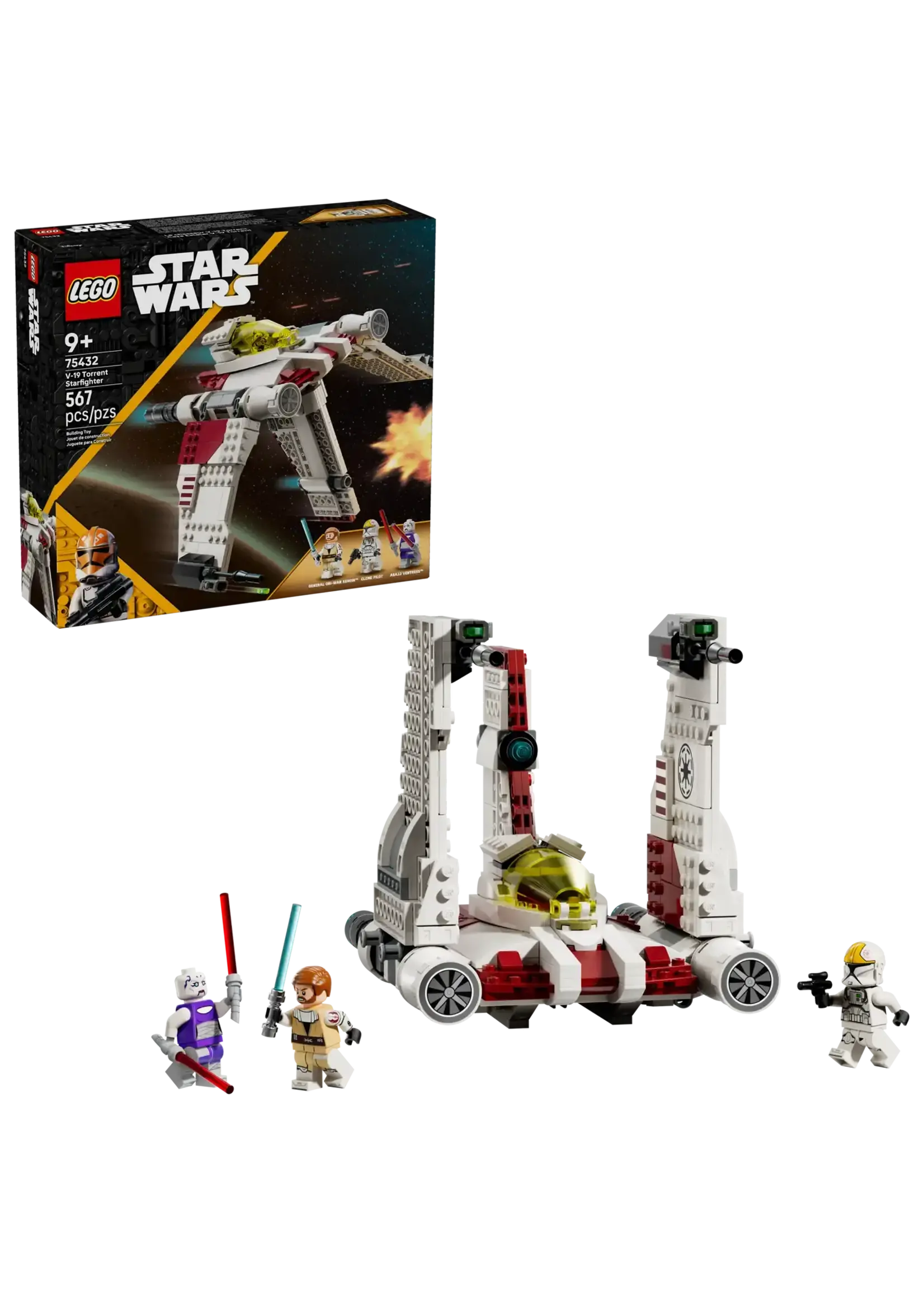 LEGO V-19 Torrent Starfighter - 75432