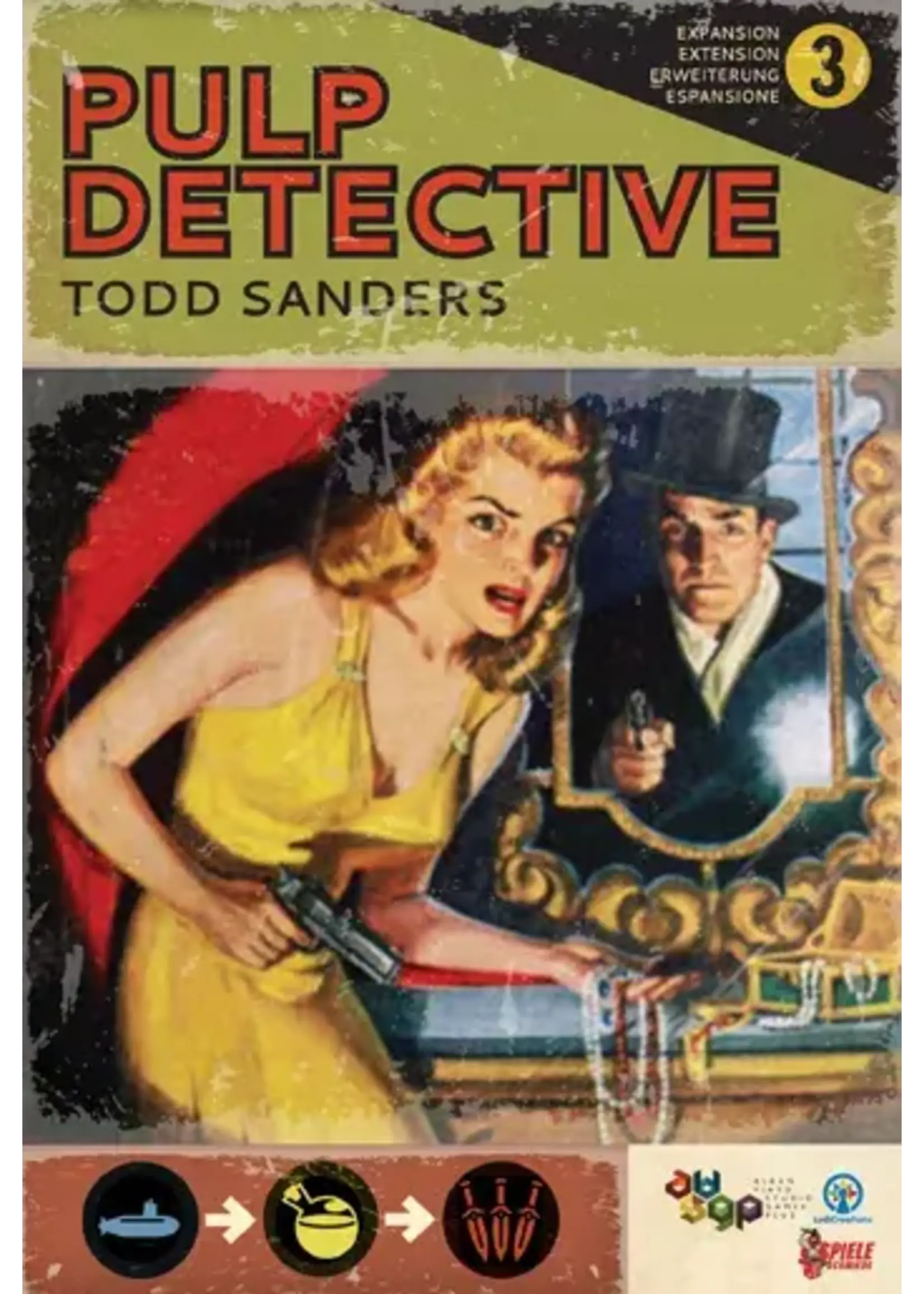 LudiCreations Pulp Detective: Expansion 3 – Adventurers, Gadgets, and Nemeses