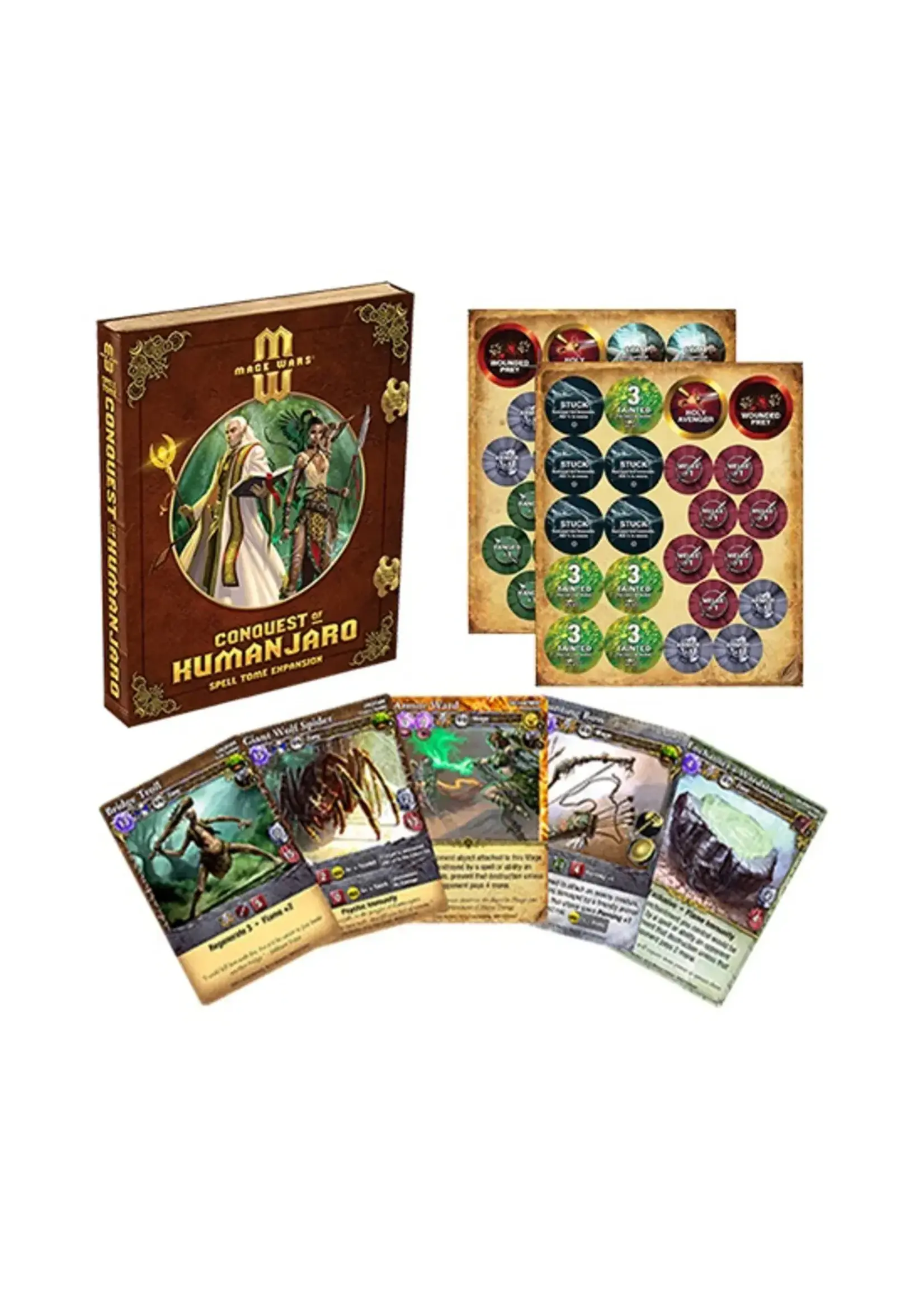 Arcane Wonders Mage Wars Arena: Conquest of Kumanjaro Spell Tome Expansion