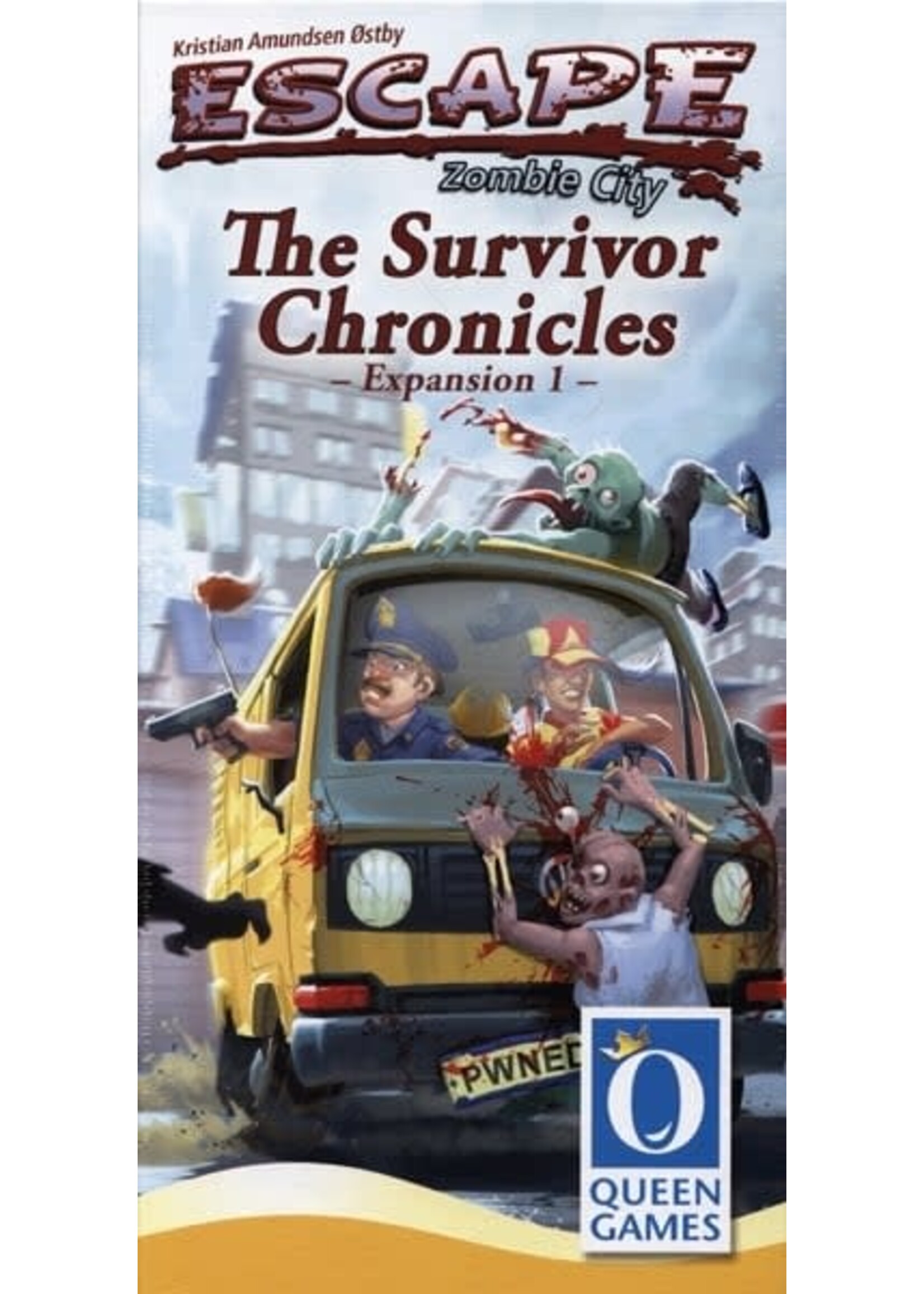 Queen games ESCAPE - ZOMBIE CITY - EXPANSION 1 (ML)