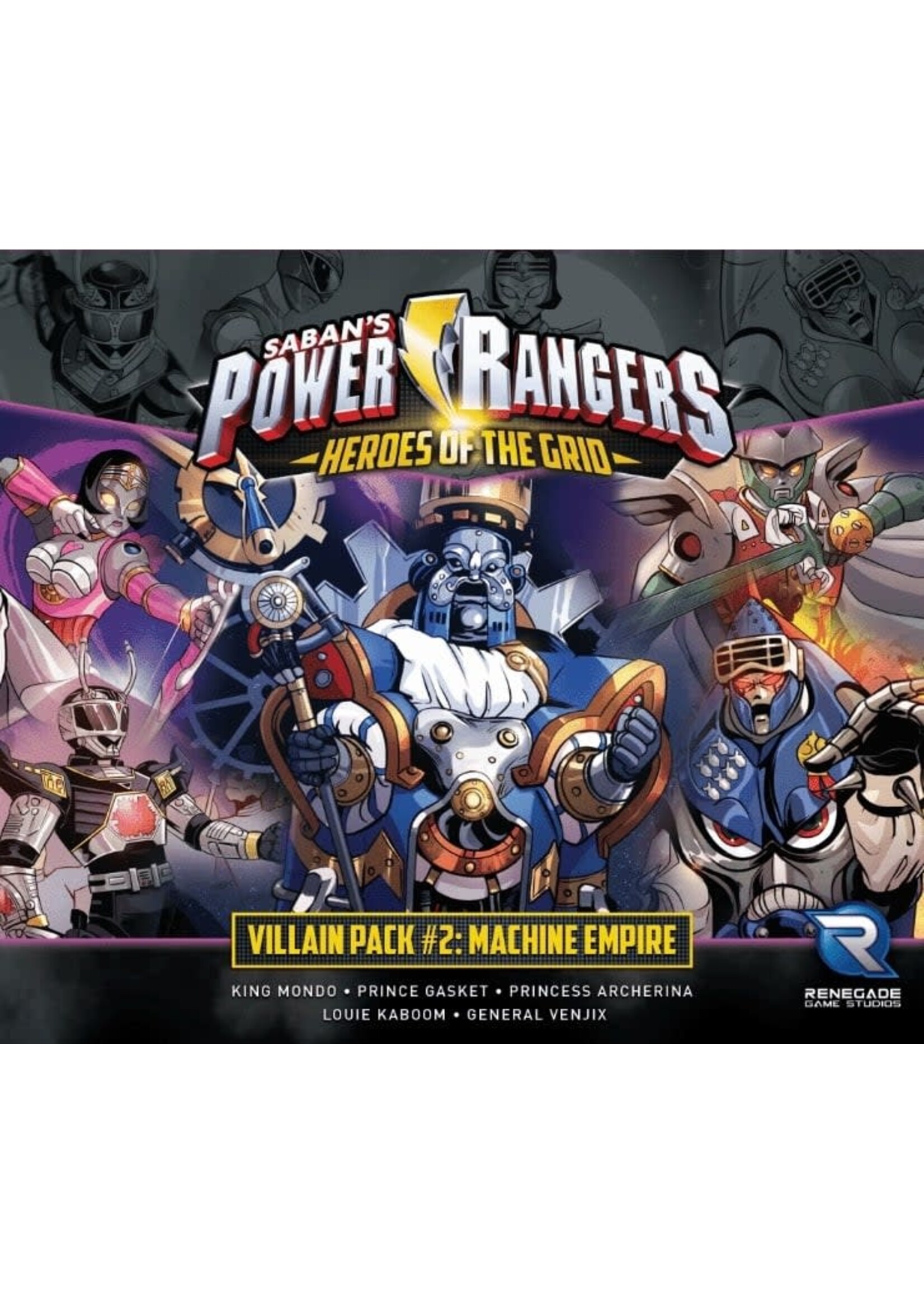 Renegade game studio POWER RANGERS : HEROES OF THE GRID  -  VILLAIN PACK  # 2  -  MACHINE EMPIRE (ENGLISH)