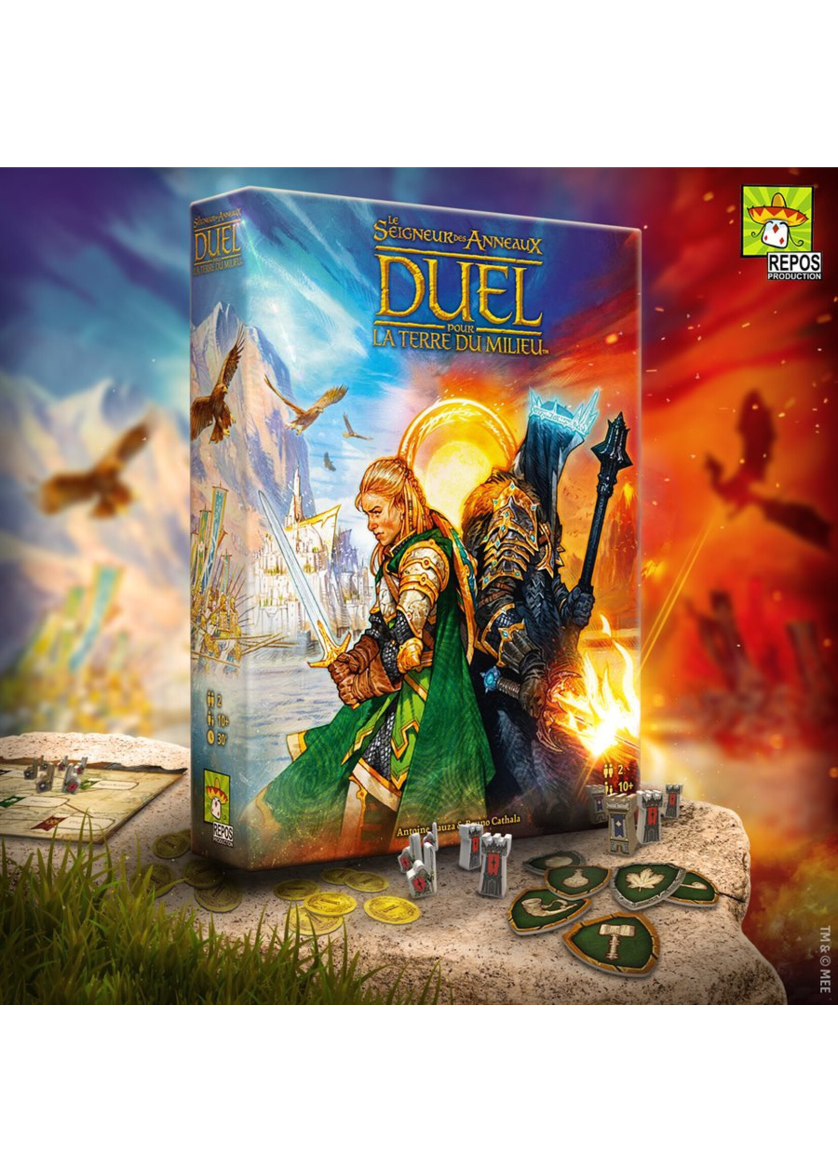 Repos production 7 WONDERS  -  DUEL POUR LA TERRE DU MILIEU (FR)