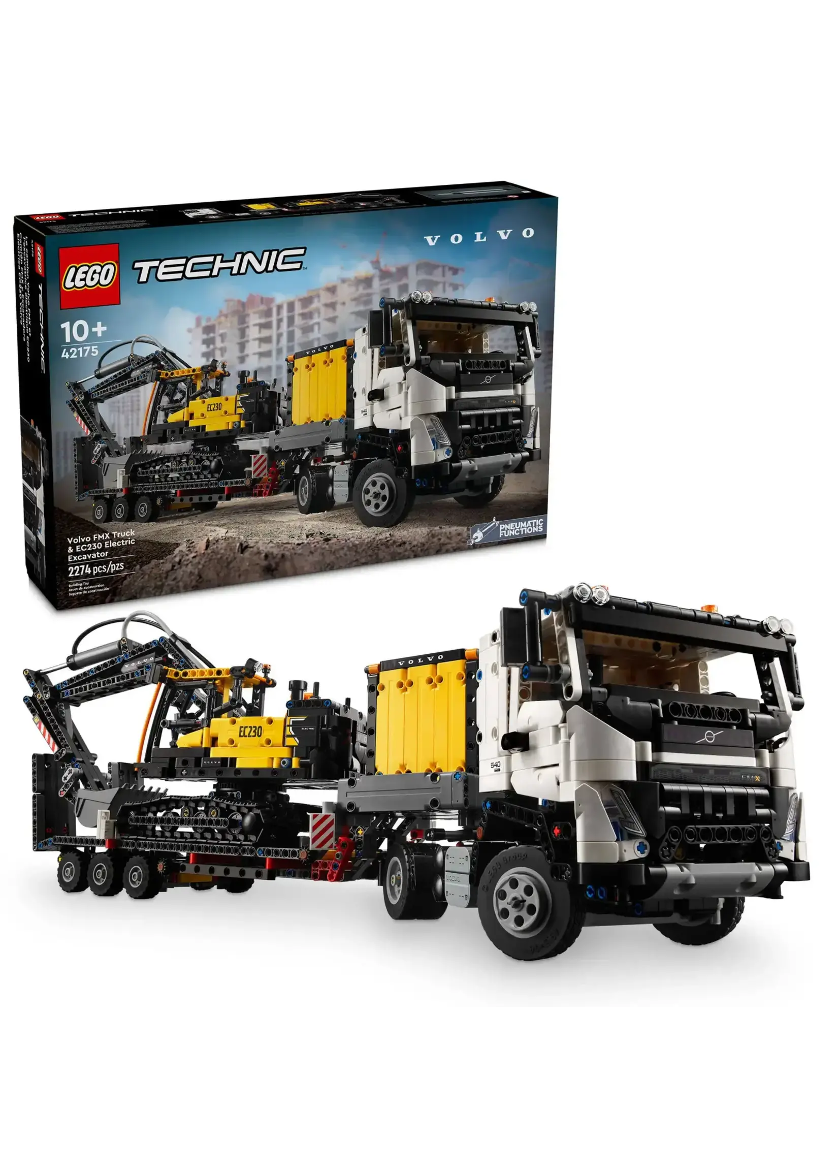 LEGO Volvo FMX Truck & EC230 Electric Excavator  Technic™ - 42175