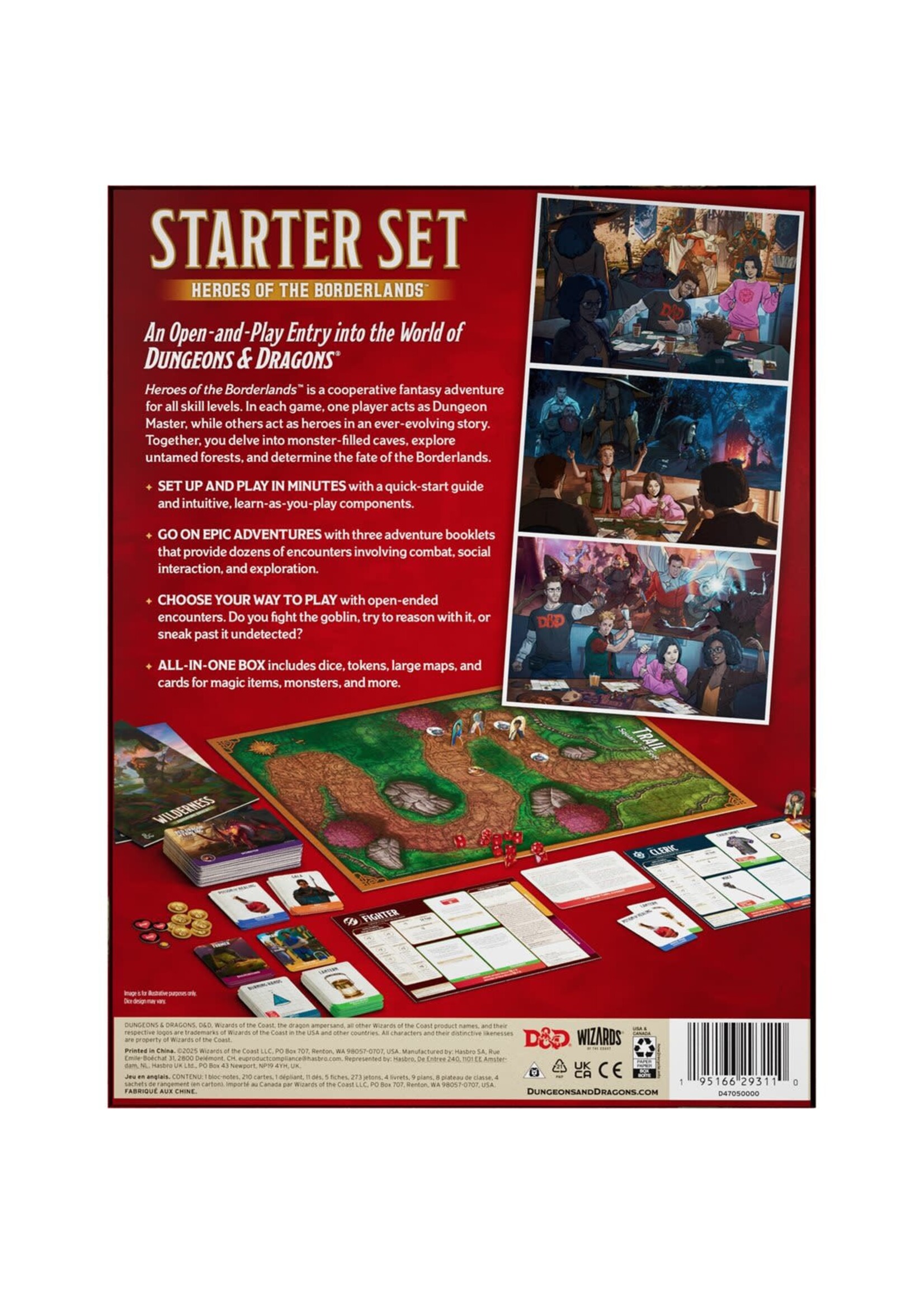 Dungeons & Dragons Dungeons & Dragons: Starter Set - Heroes of the Borderlands (EN)