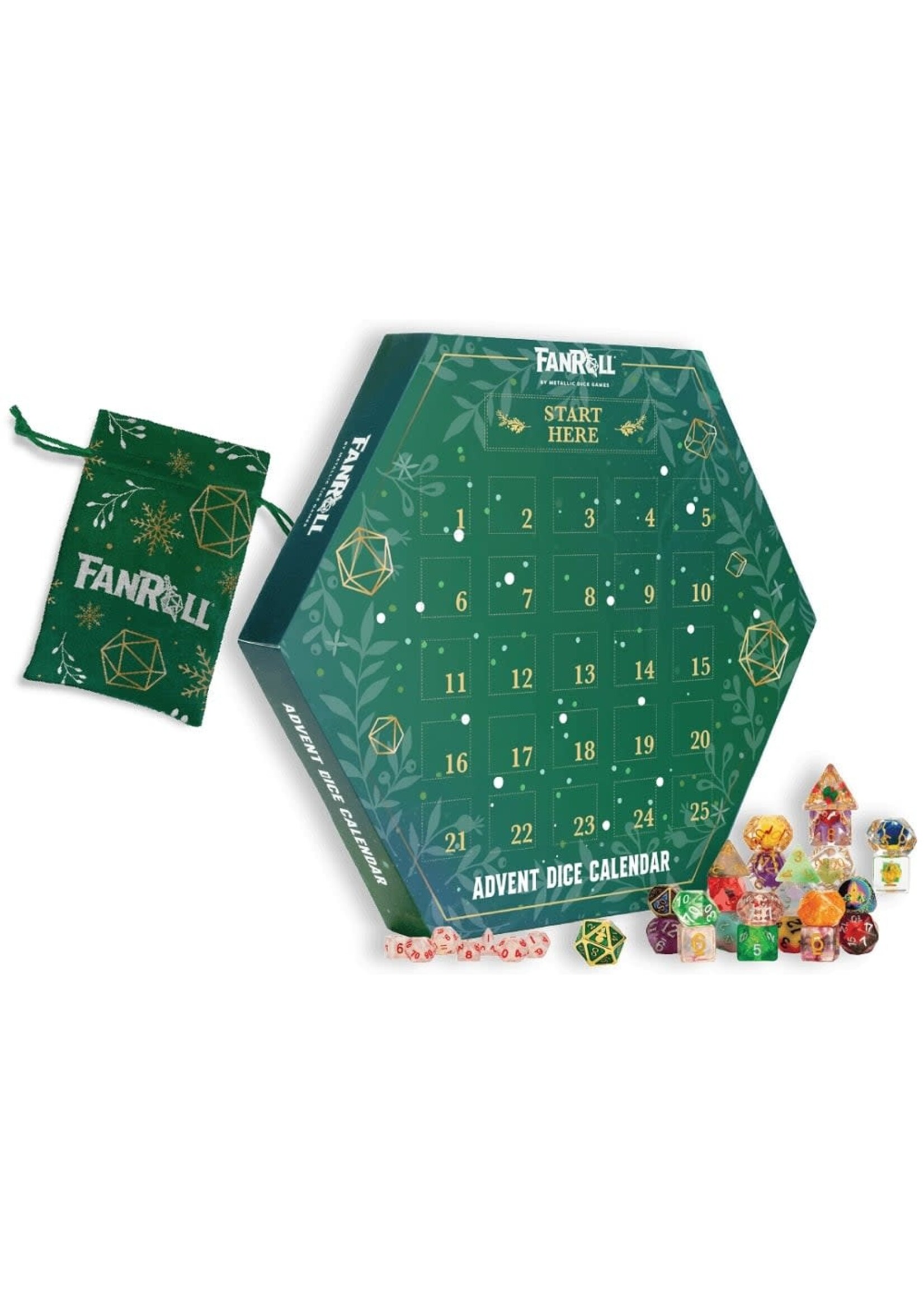 FanRoll FanRoll - Holiday Dice Advent Calendar
