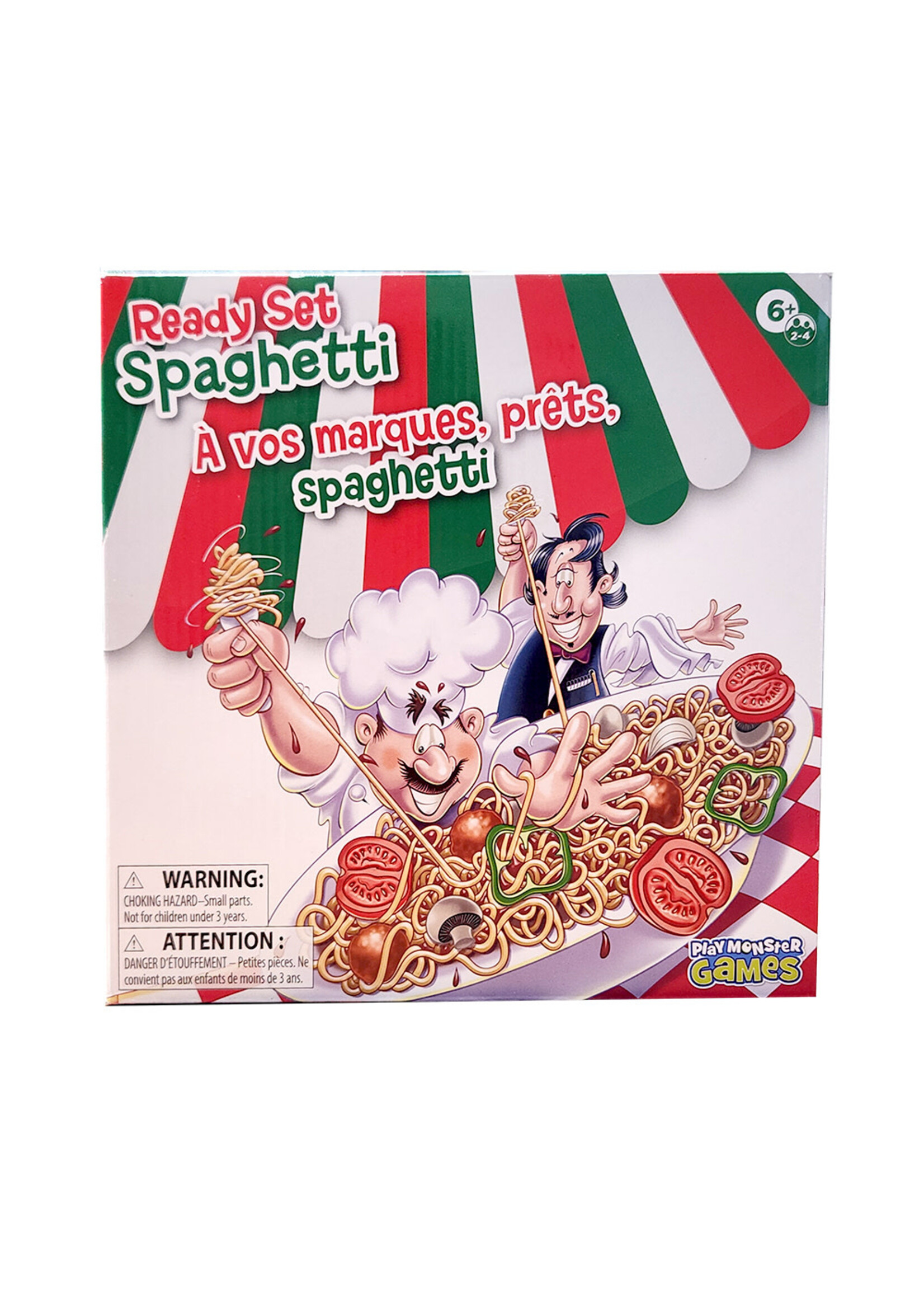 Play Monster Games Jeu À vos marques, prêts, spaghetti - Version bilingue