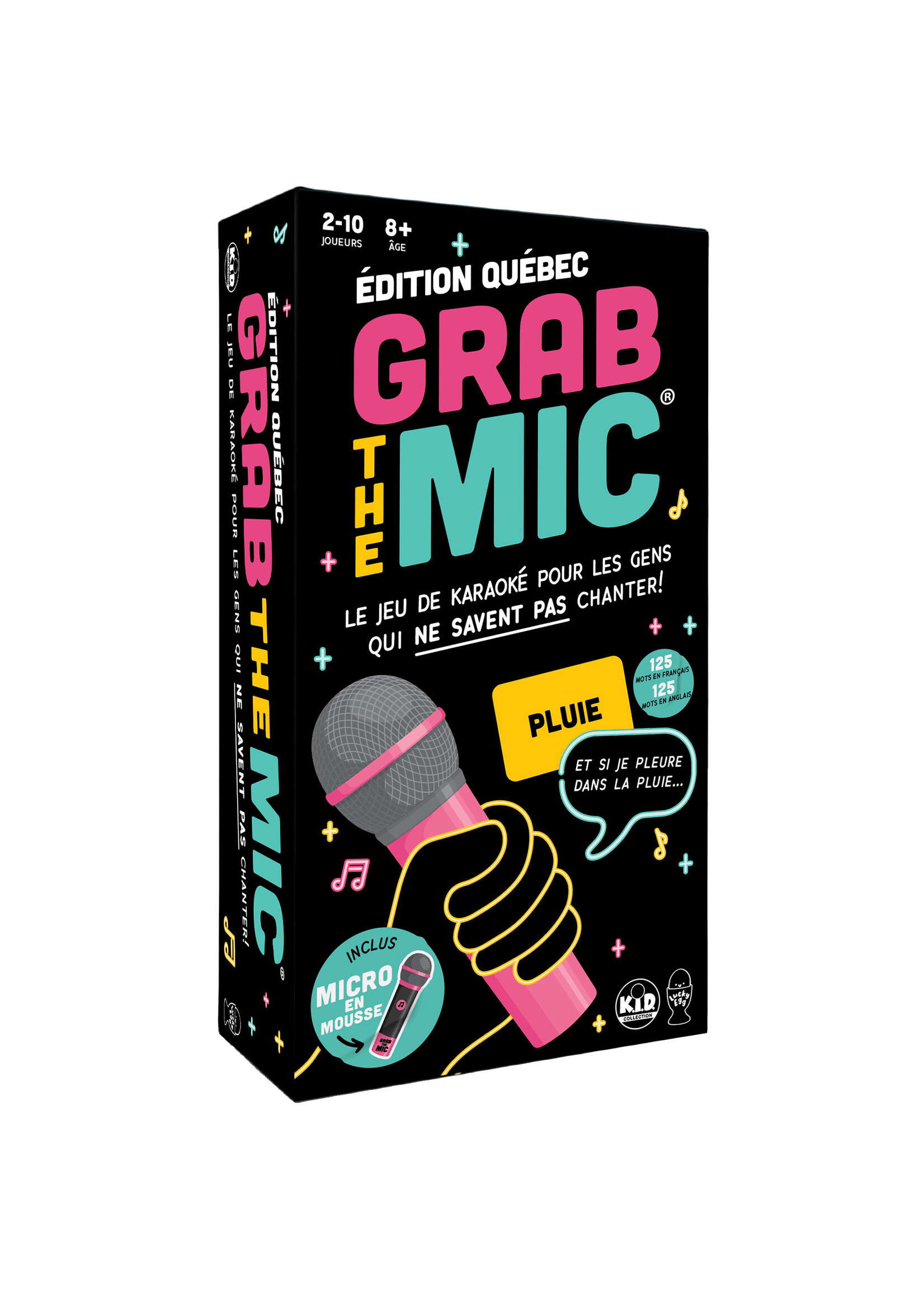 Lucky Egg Jeu Grab the Mic - Édition Québec