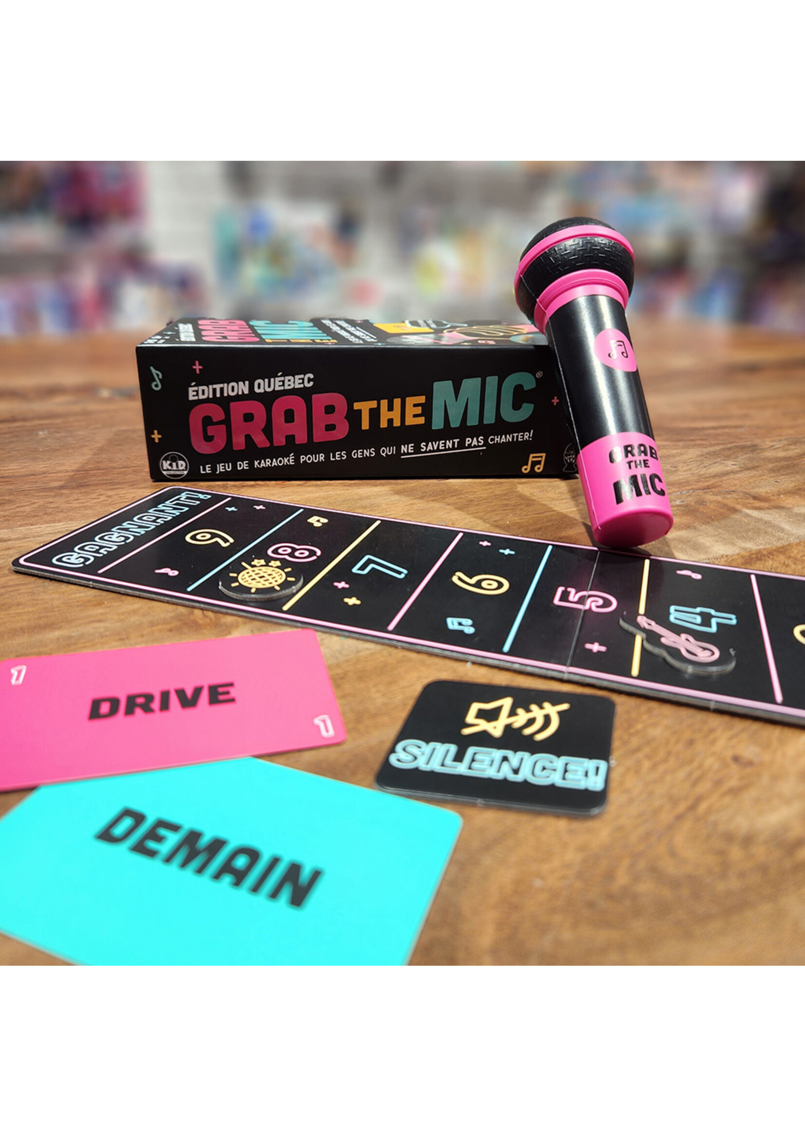 Lucky Egg Jeu Grab the Mic - Édition Québec