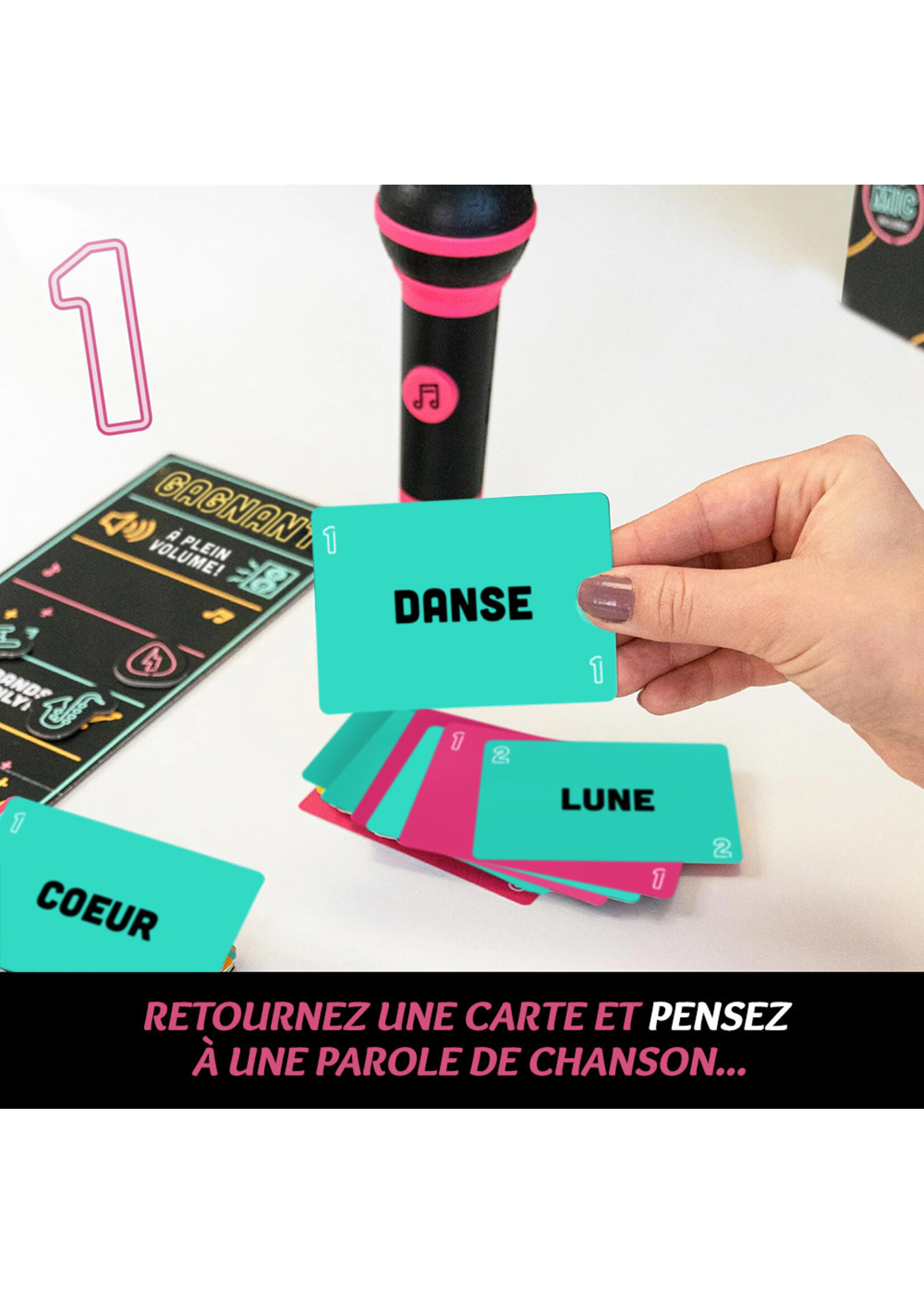 Lucky Egg Jeu Grab the Mic - Édition Québec